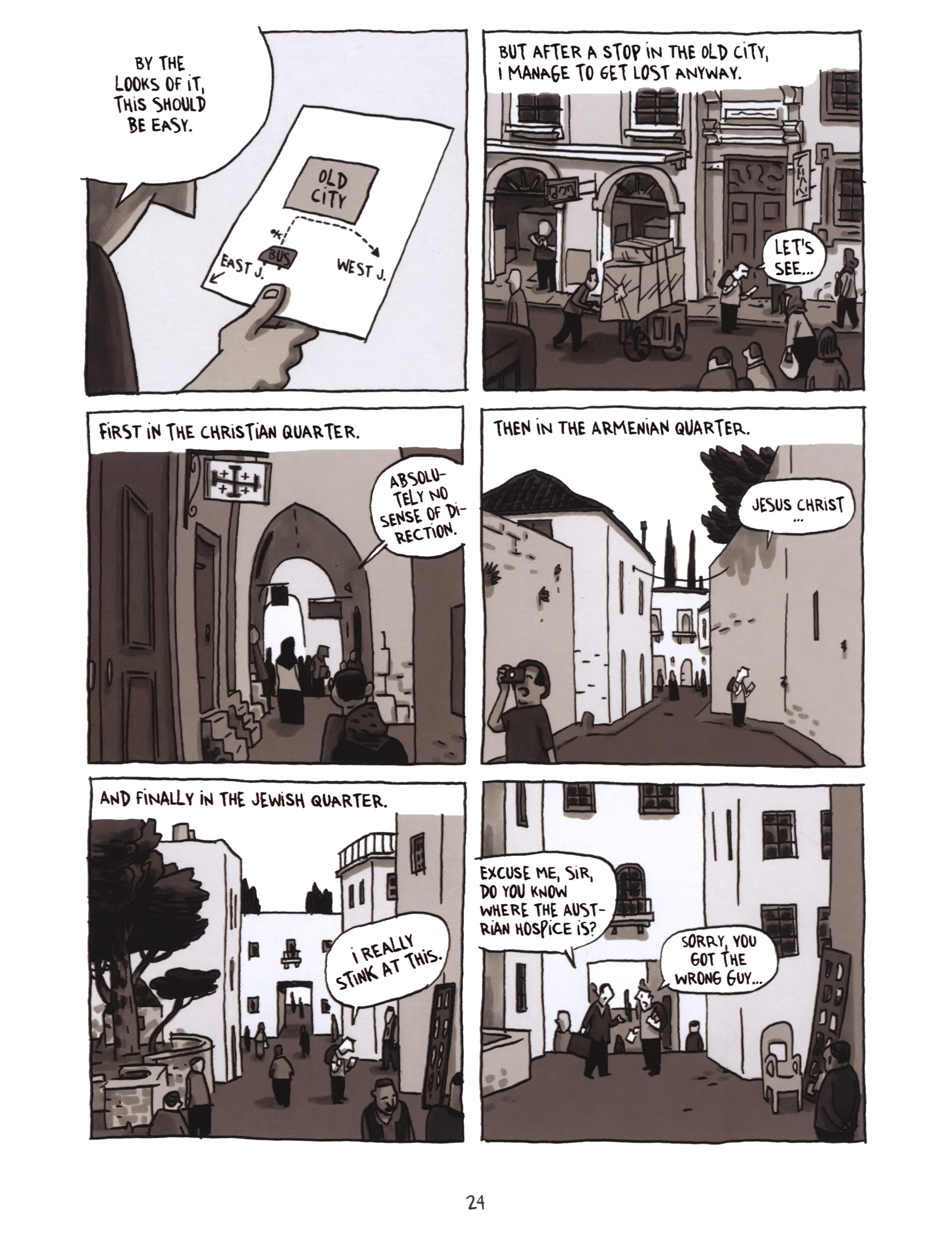 Read online Jerusalem: Chronicles From the Holy City comic -  Issue # Full (Part 1) - 26