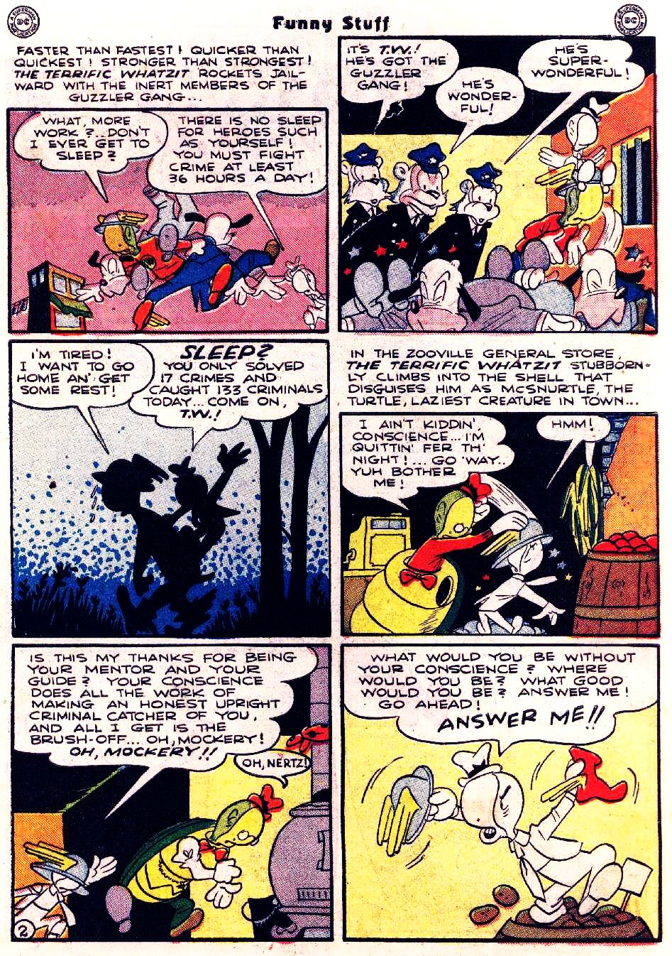 Read online Funny Stuff comic -  Issue #7 - 39