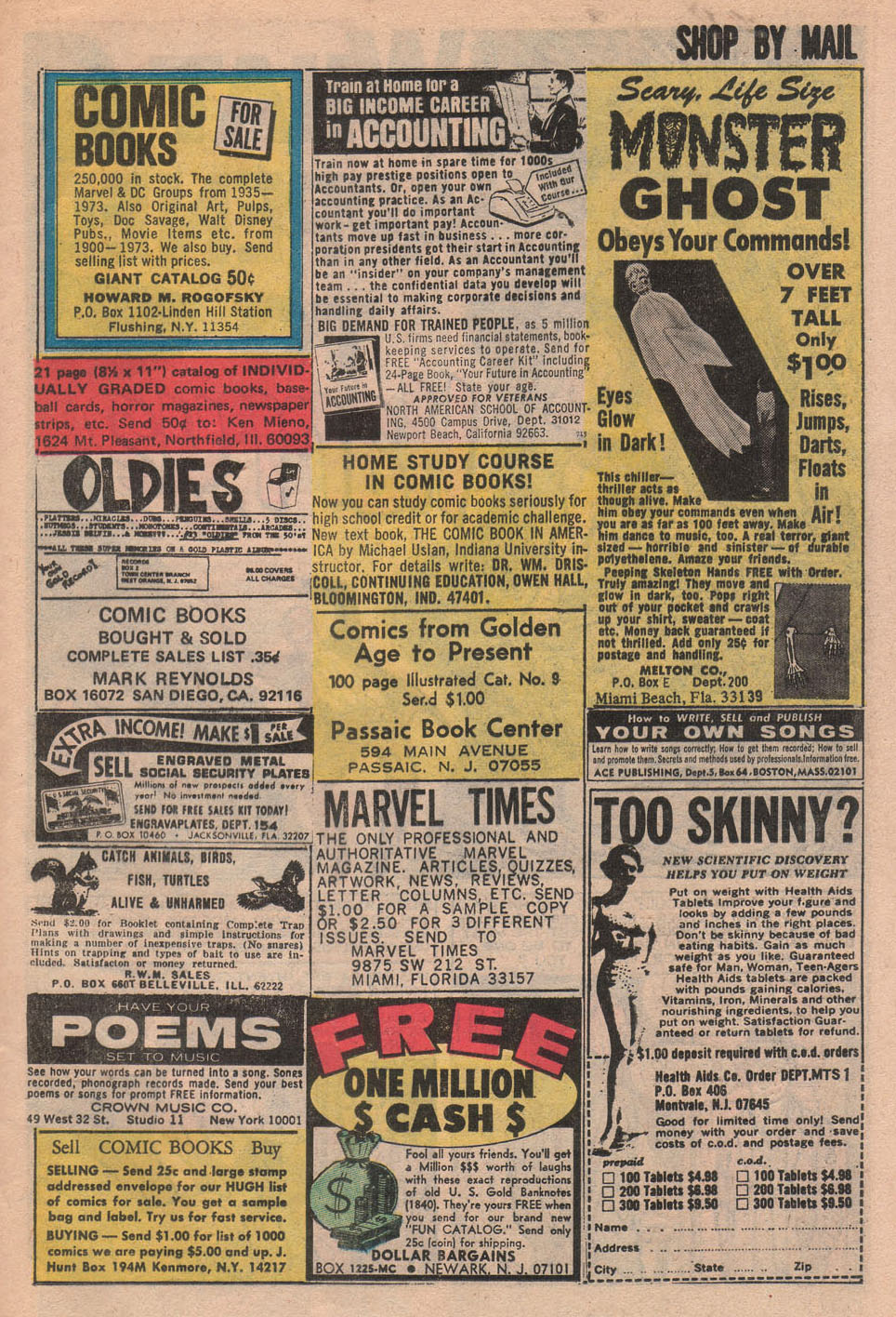 Read online Where Monsters Dwell (1970) comic -  Issue #20 - 25
