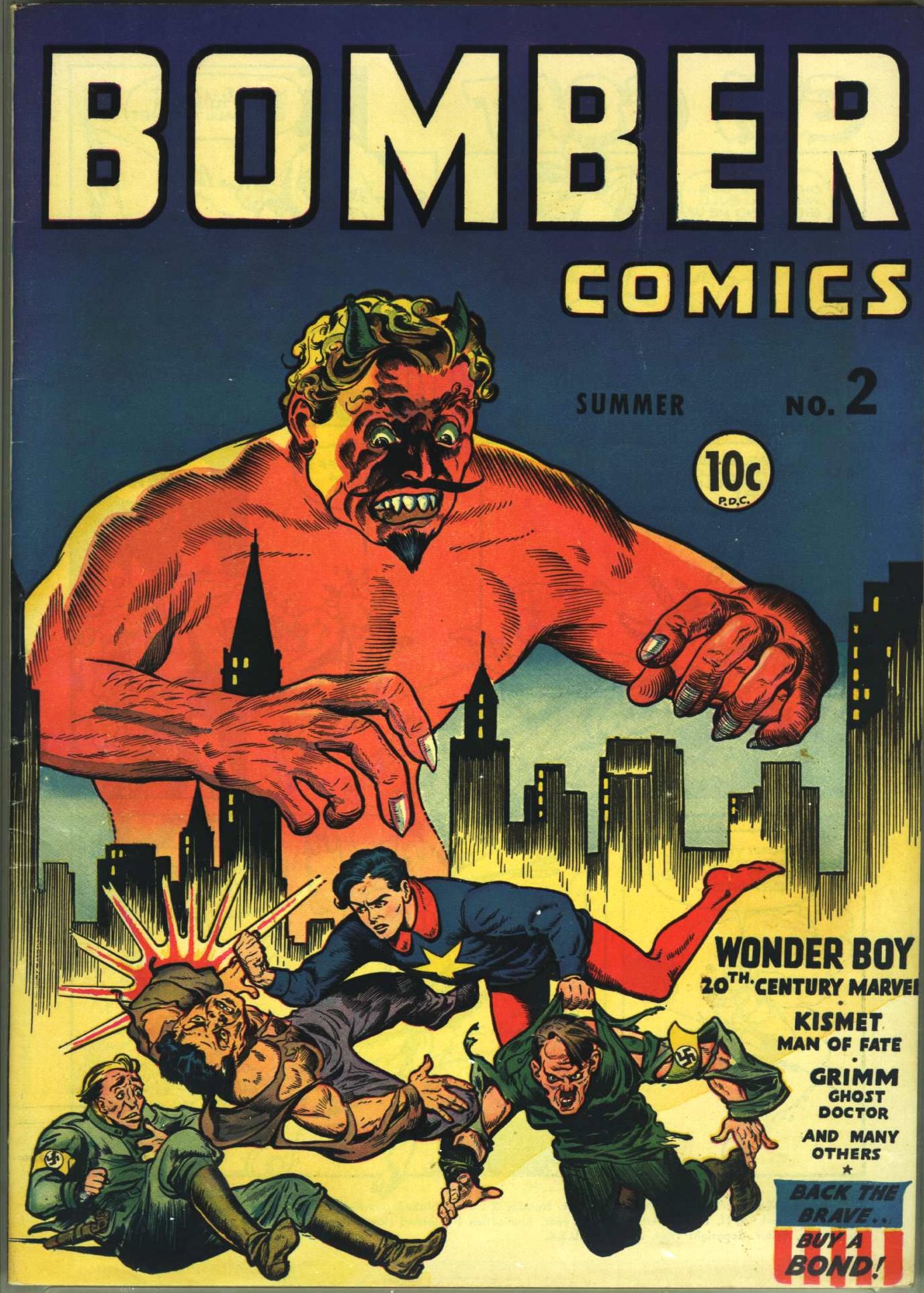 Read online Bomber Comics comic -  Issue #2 - 1