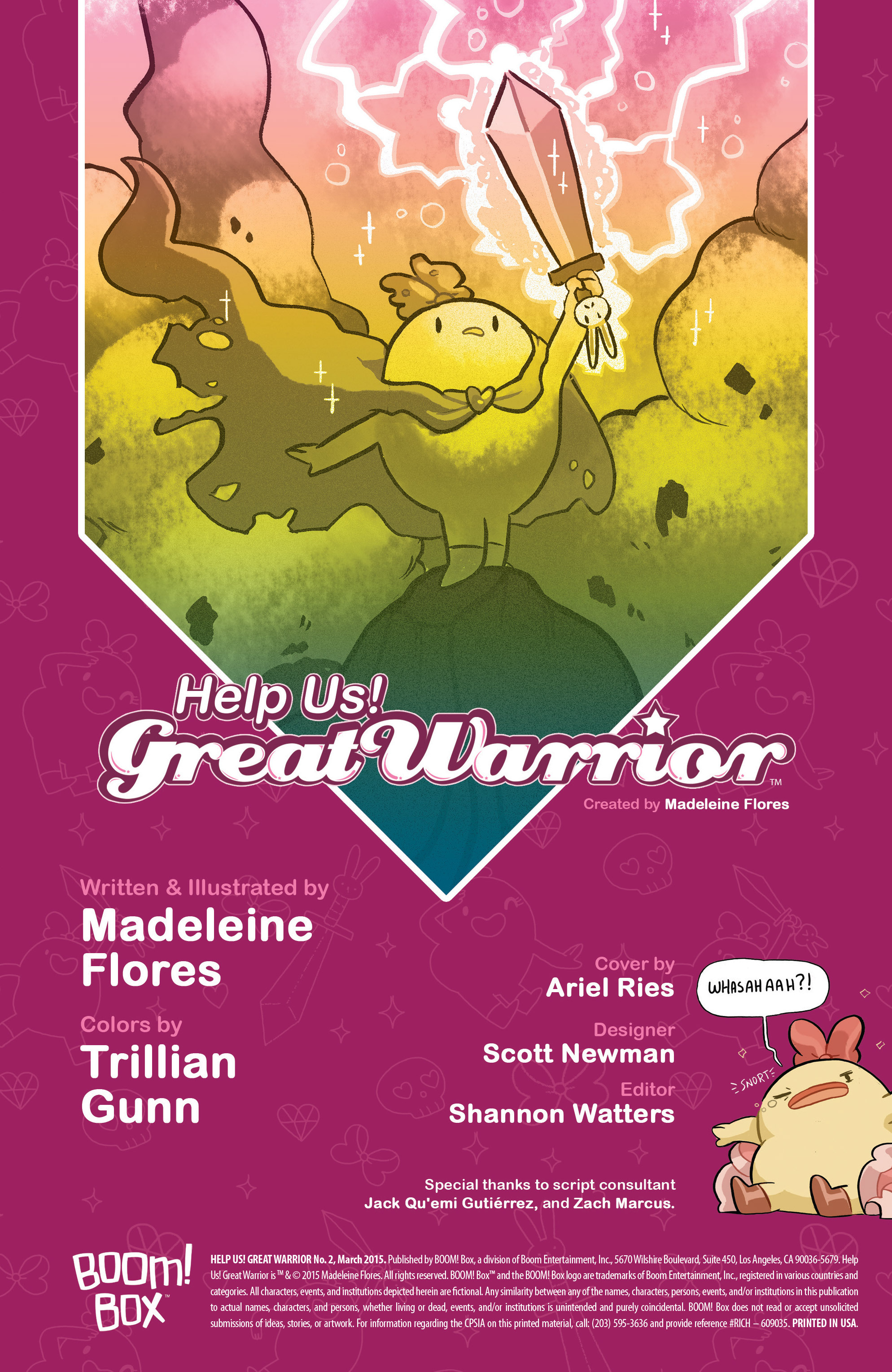 Read online Help Us! Great Warrior comic -  Issue #2 - 2