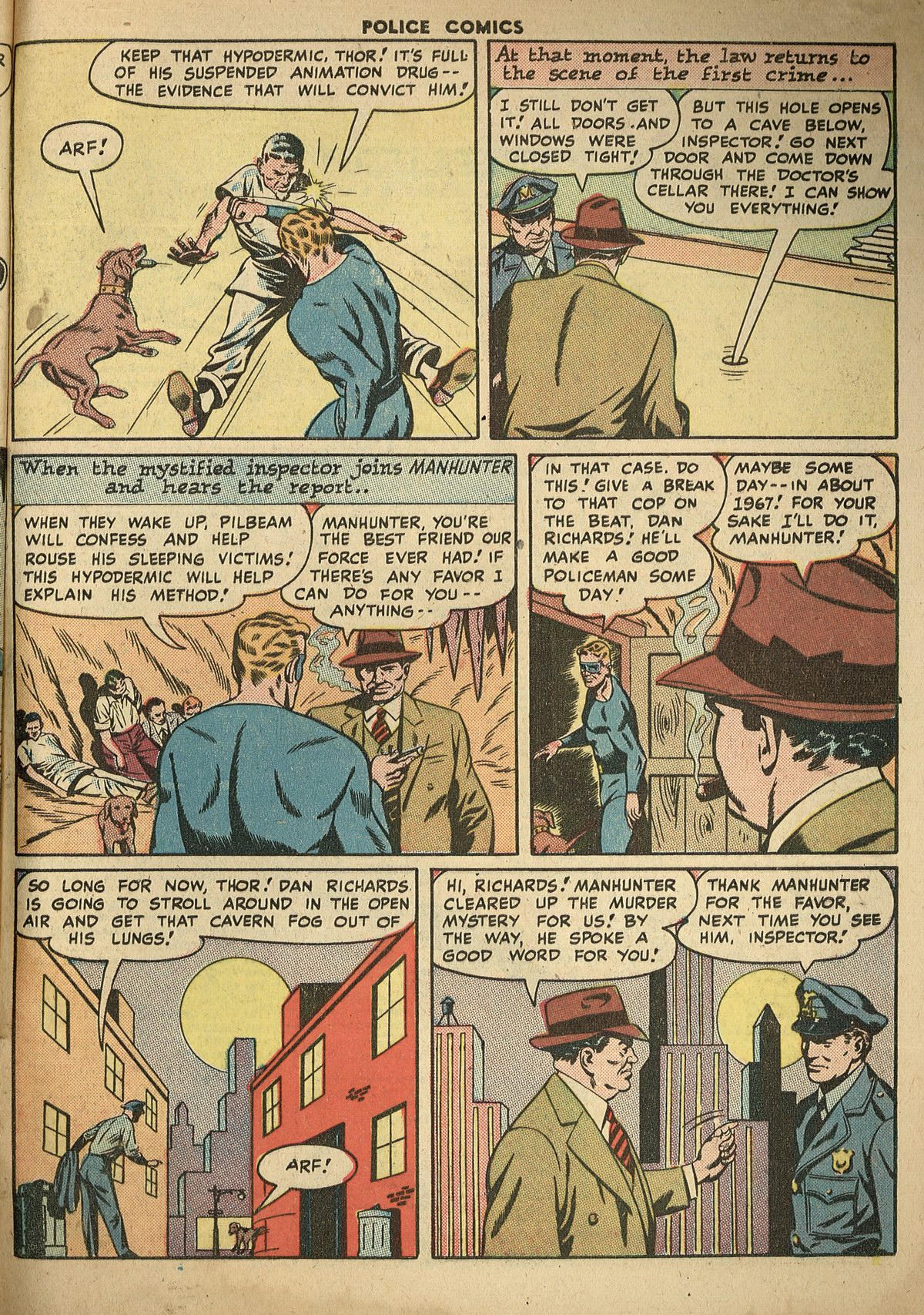 Read online Police Comics comic -  Issue #77 - 49