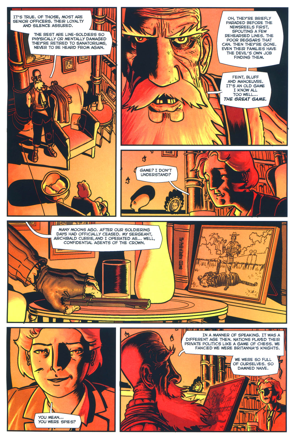 Read online Scarlet Traces: The Great Game comic -  Issue #2 - 7