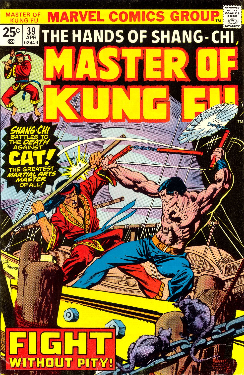 Read online Master of Kung Fu (1974) comic -  Issue #39 - 1