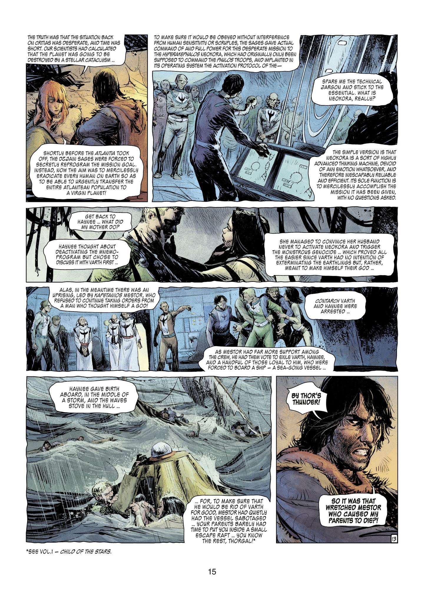 Read online Thorgal comic -  Issue #32 - 17