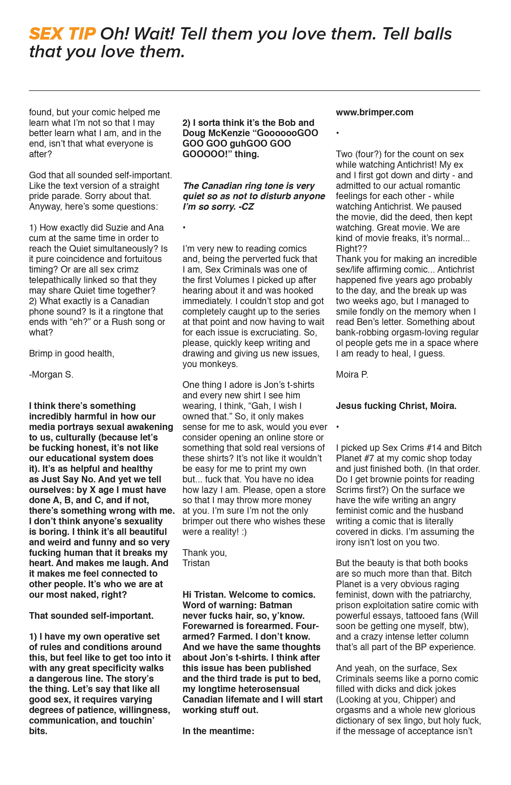 Read online Sex Criminals comic -  Issue #15 - 26