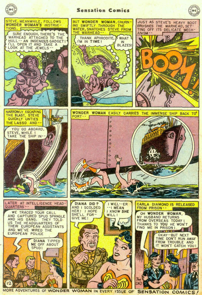 Read online Sensation (Mystery) Comics comic -  Issue #74 - 14