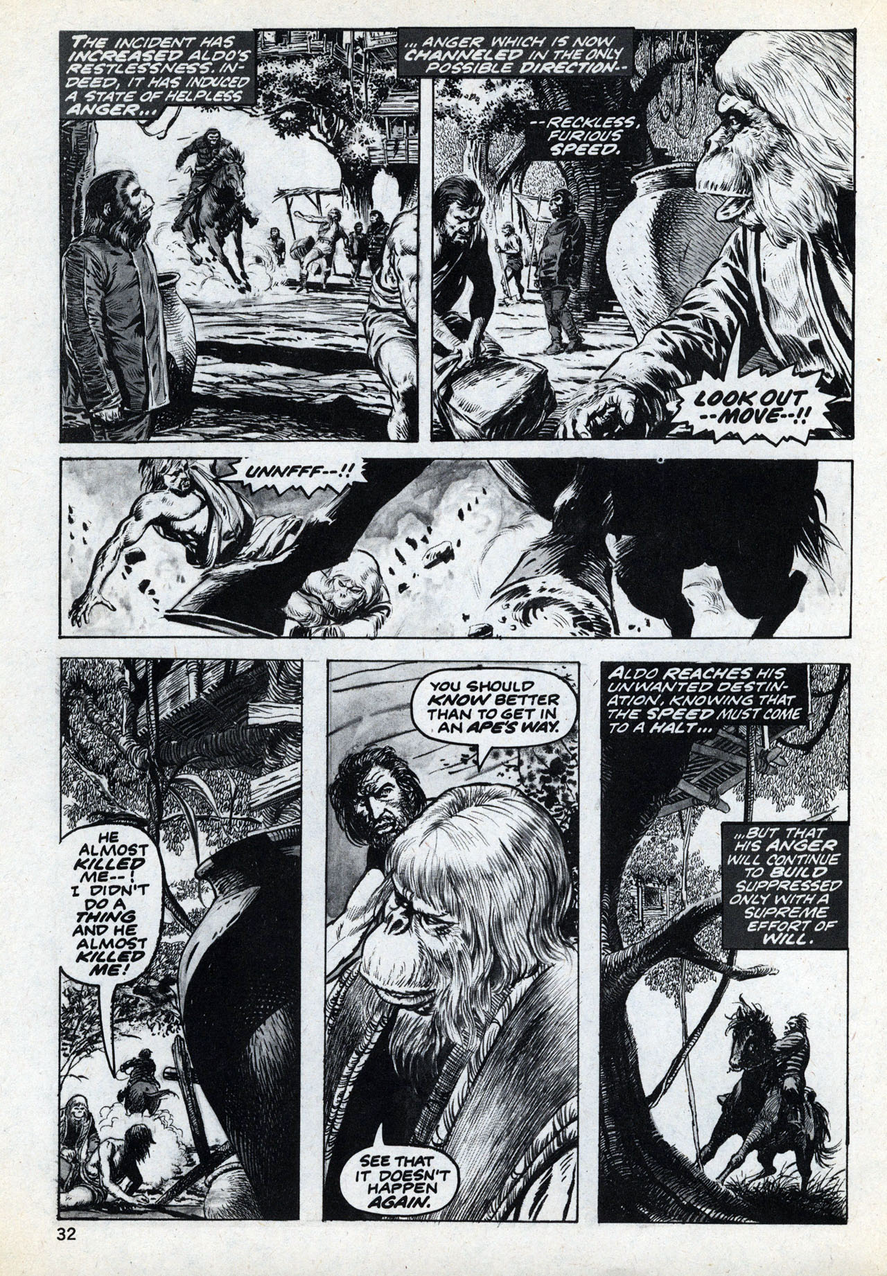 Read online Planet of the Apes comic -  Issue #23 - 32