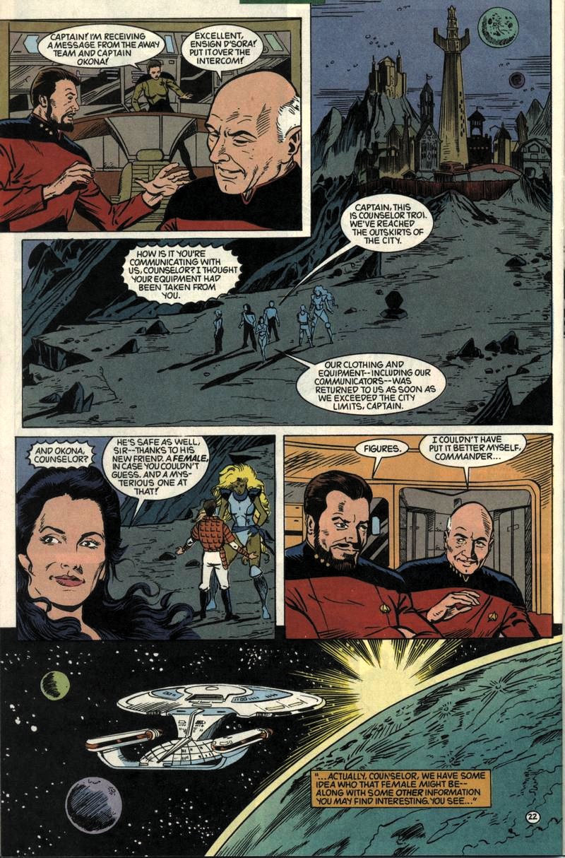 Read online Star Trek: The Next Generation (1989) comic -  Issue #27 - 23