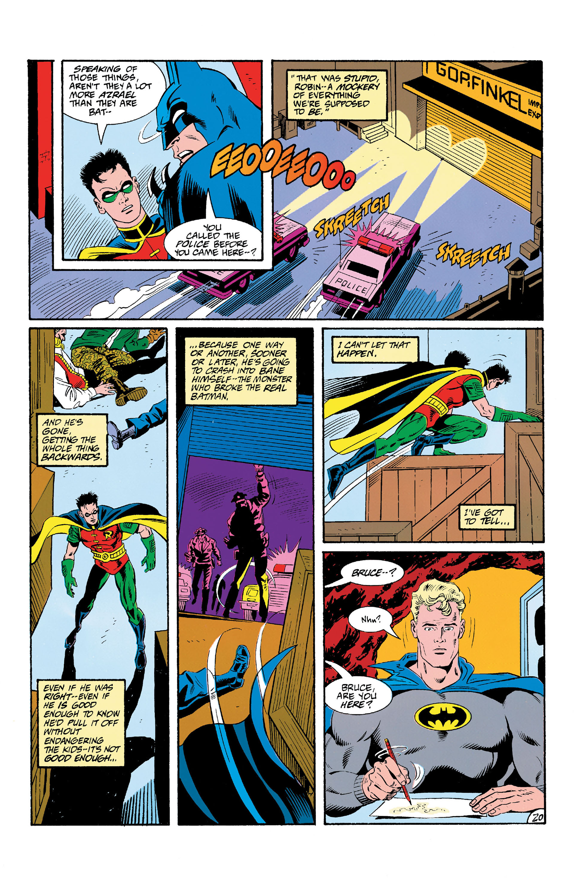 Read online Batman (1940) comic -  Issue #499 - 21