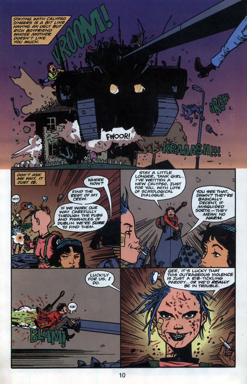 Read online Tank Girl: The Odyssey comic -  Issue #1 - 12