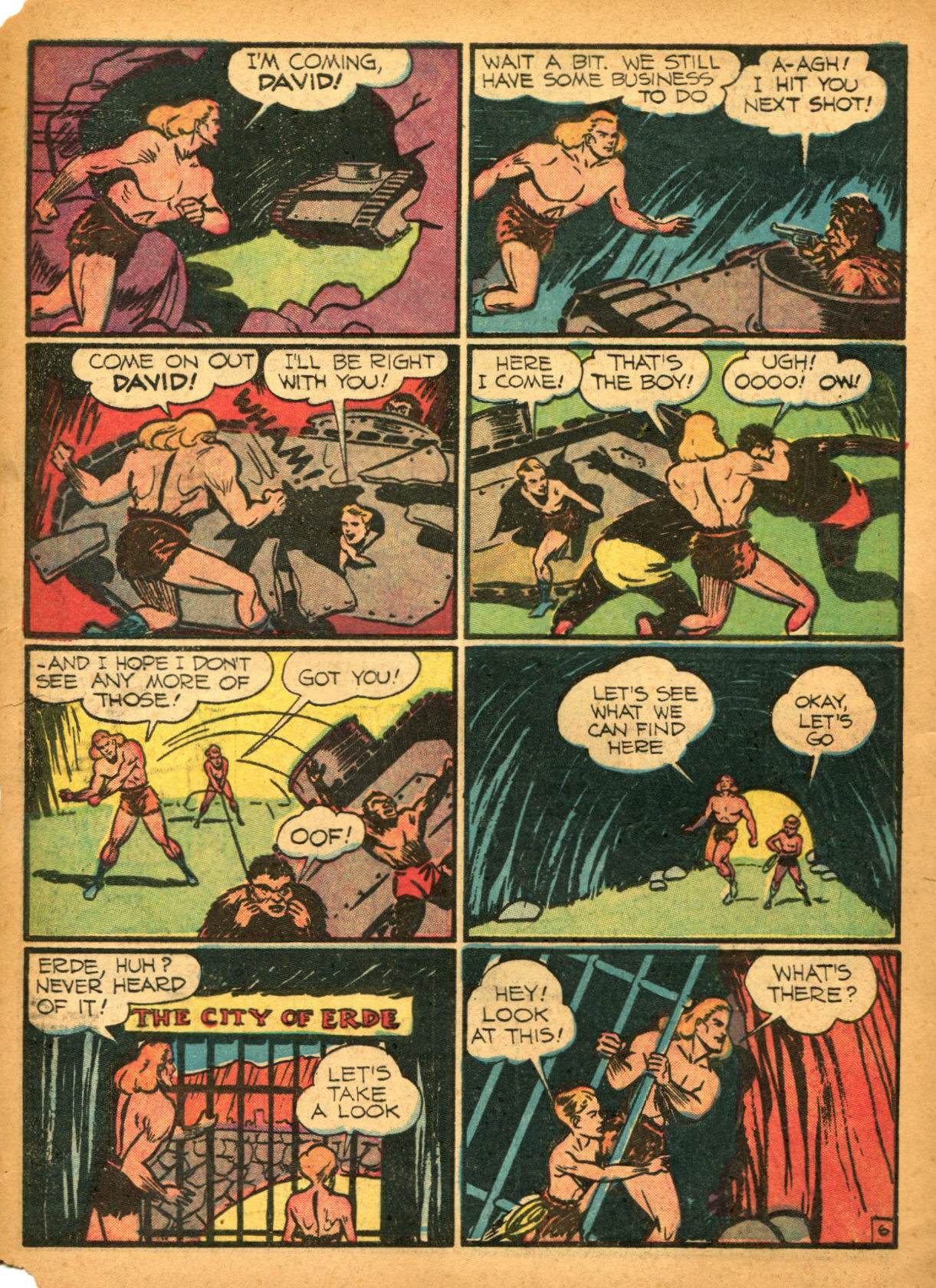 Read online Samson (1940) comic -  Issue #2 - 8