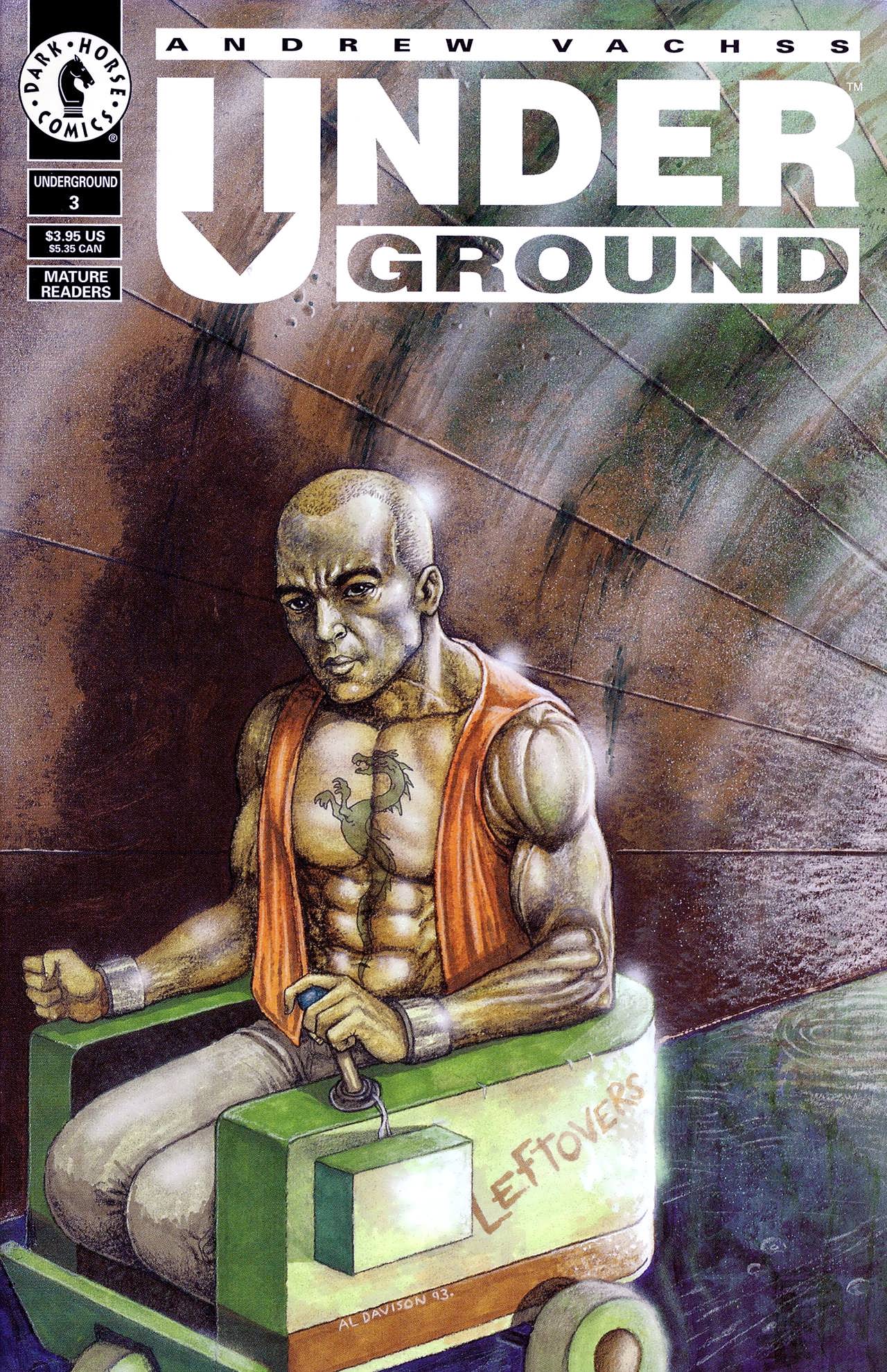 Read online Andrew Vachss' Underground comic -  Issue #3 - 1