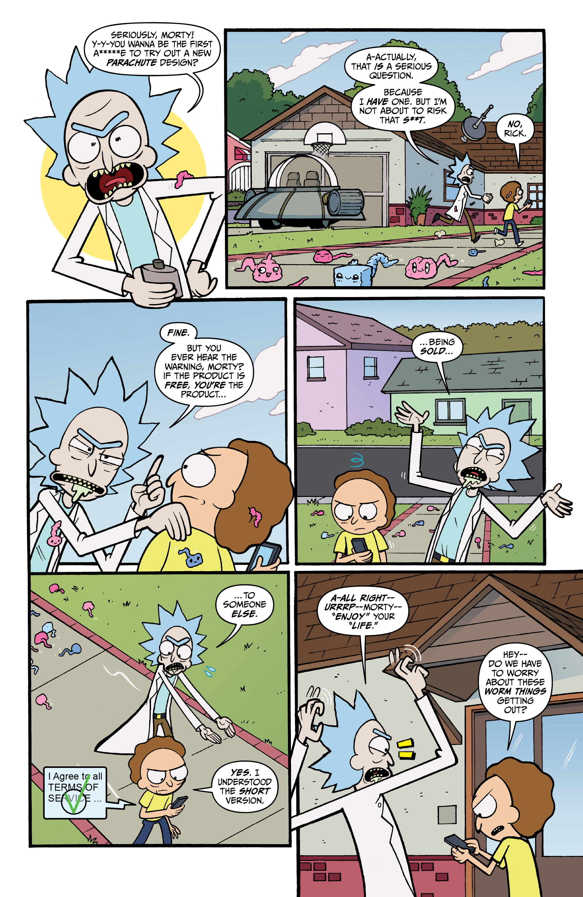Read online Rick and Morty: Corporate Assets comic -  Issue #1 - 4