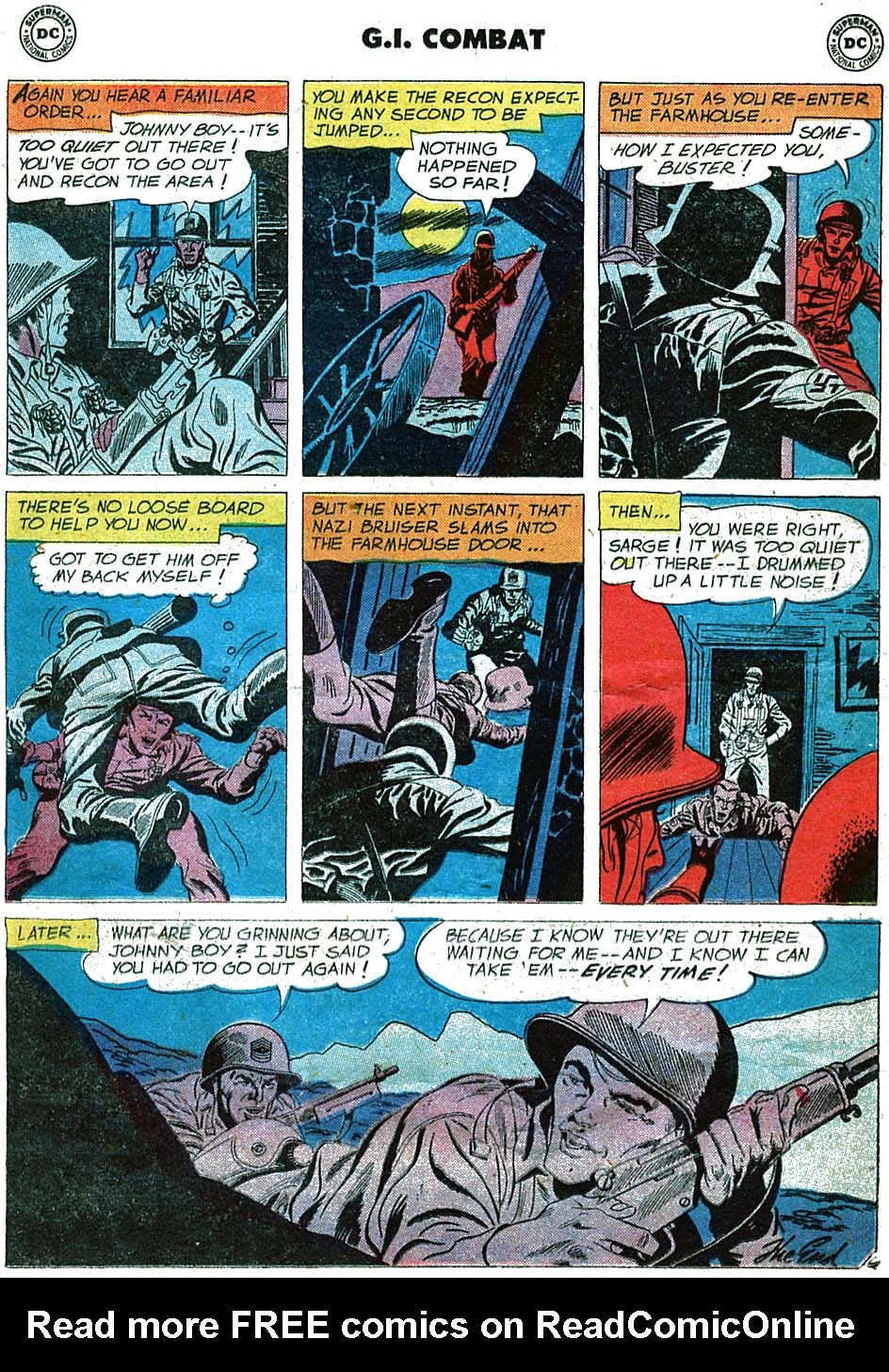 Read online G.I. Combat (1952) comic -  Issue #61 - 25