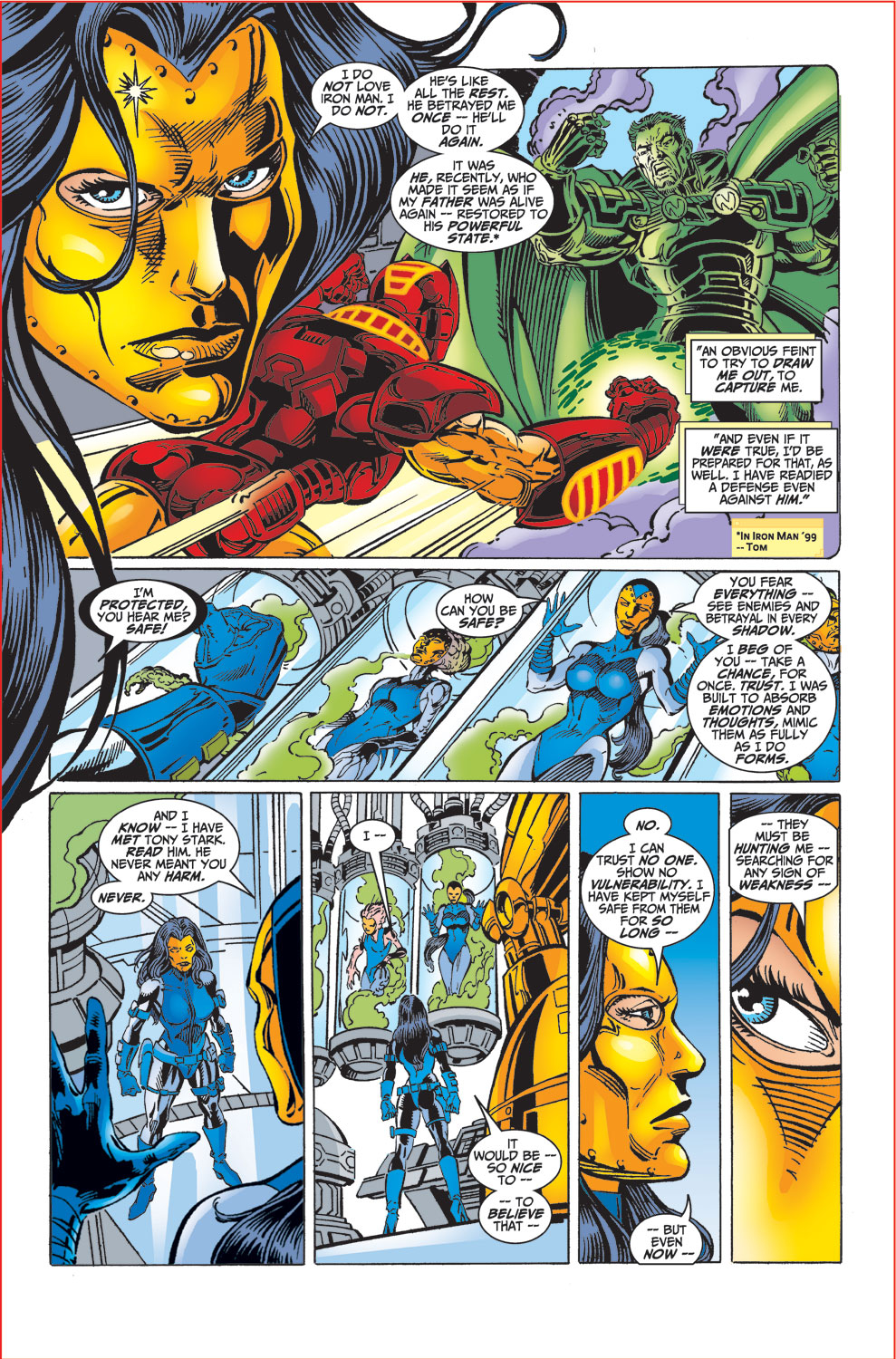 Read online Avengers (1998) comic -  Issue #32 - 16