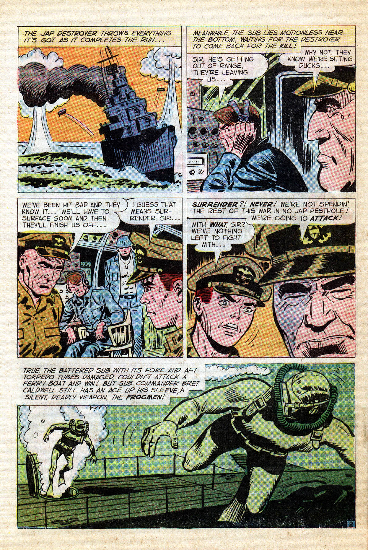 Read online Attack (1971) comic -  Issue #2 - 28