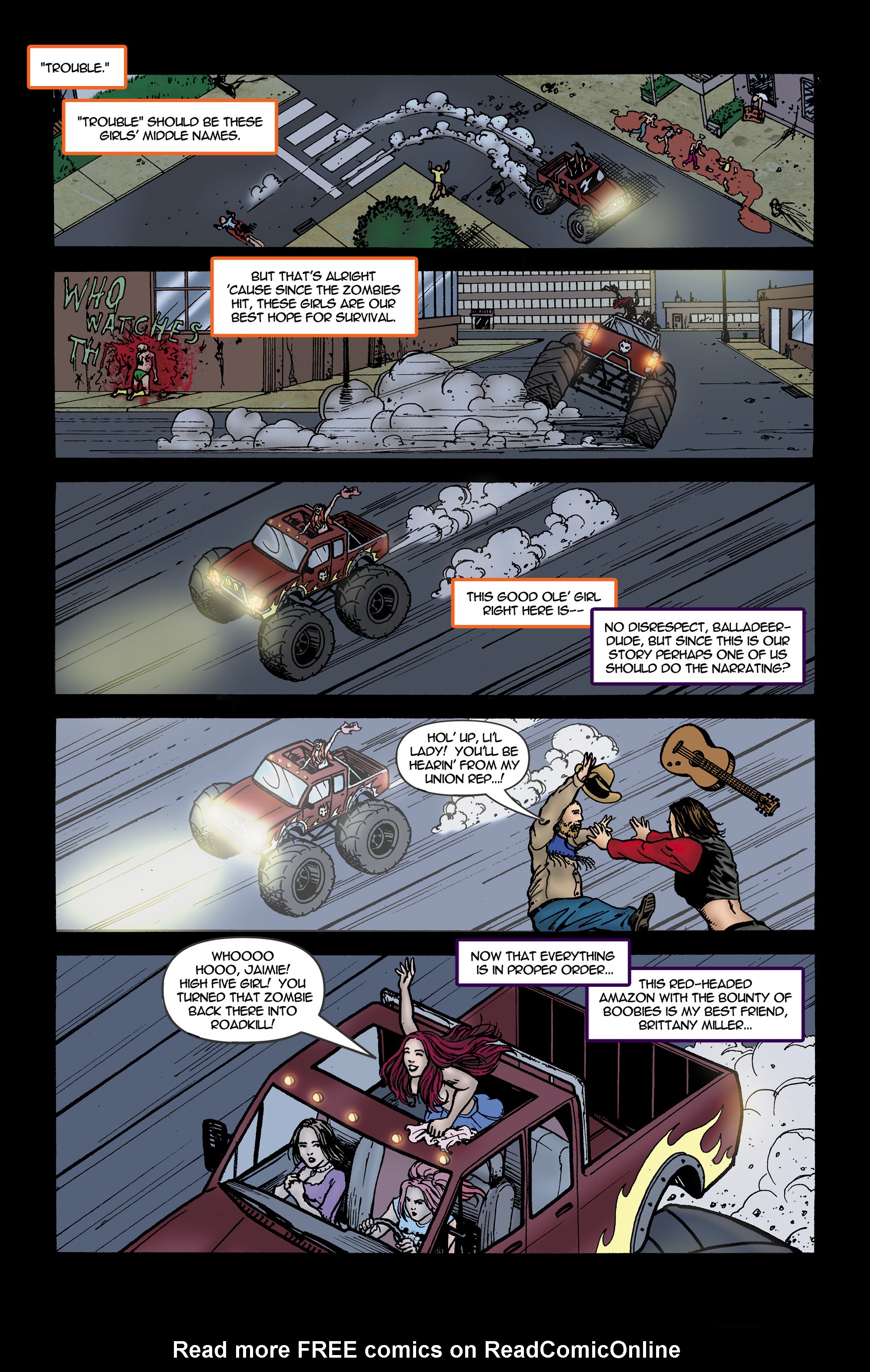 Read online Chaos Campus: Sorority Girls Vs. Zombies comic -  Issue #13 - 8