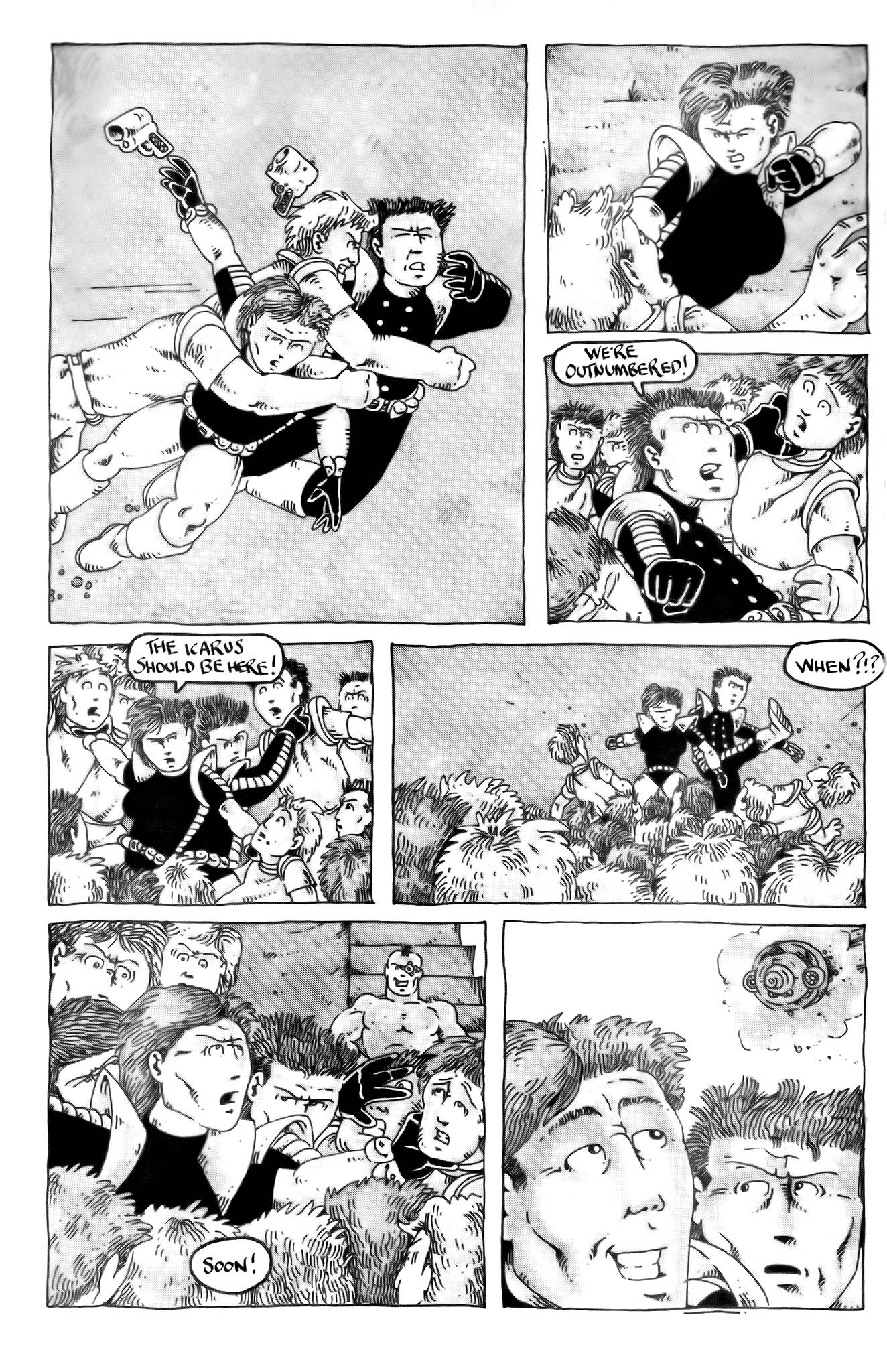Read online Icarus comic -  Issue #2 - 32