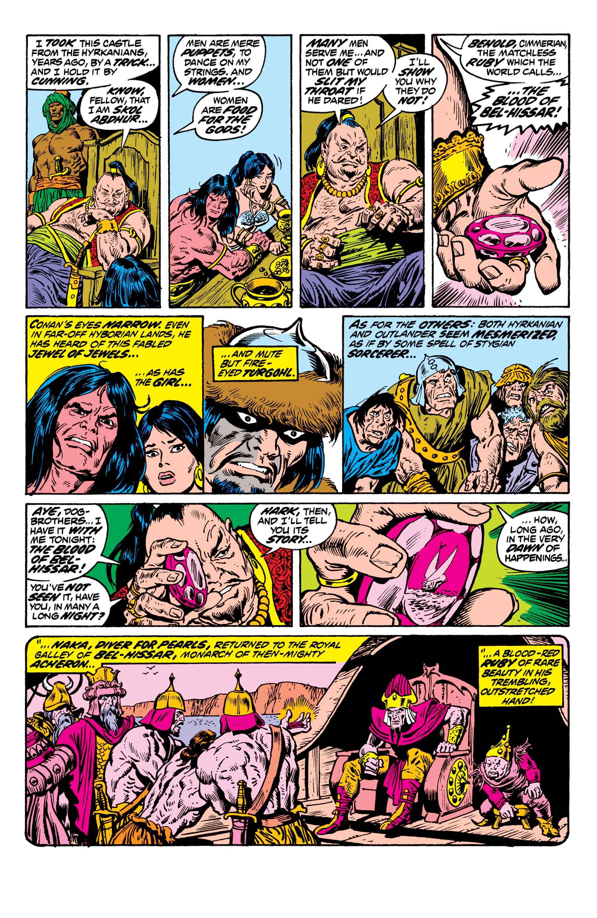 Read online Conan The Barbarian Epic Collection: The Original Marvel Years - The Curse Of The Golden Skull comic -  Issue # TPB (Part 1) - 16