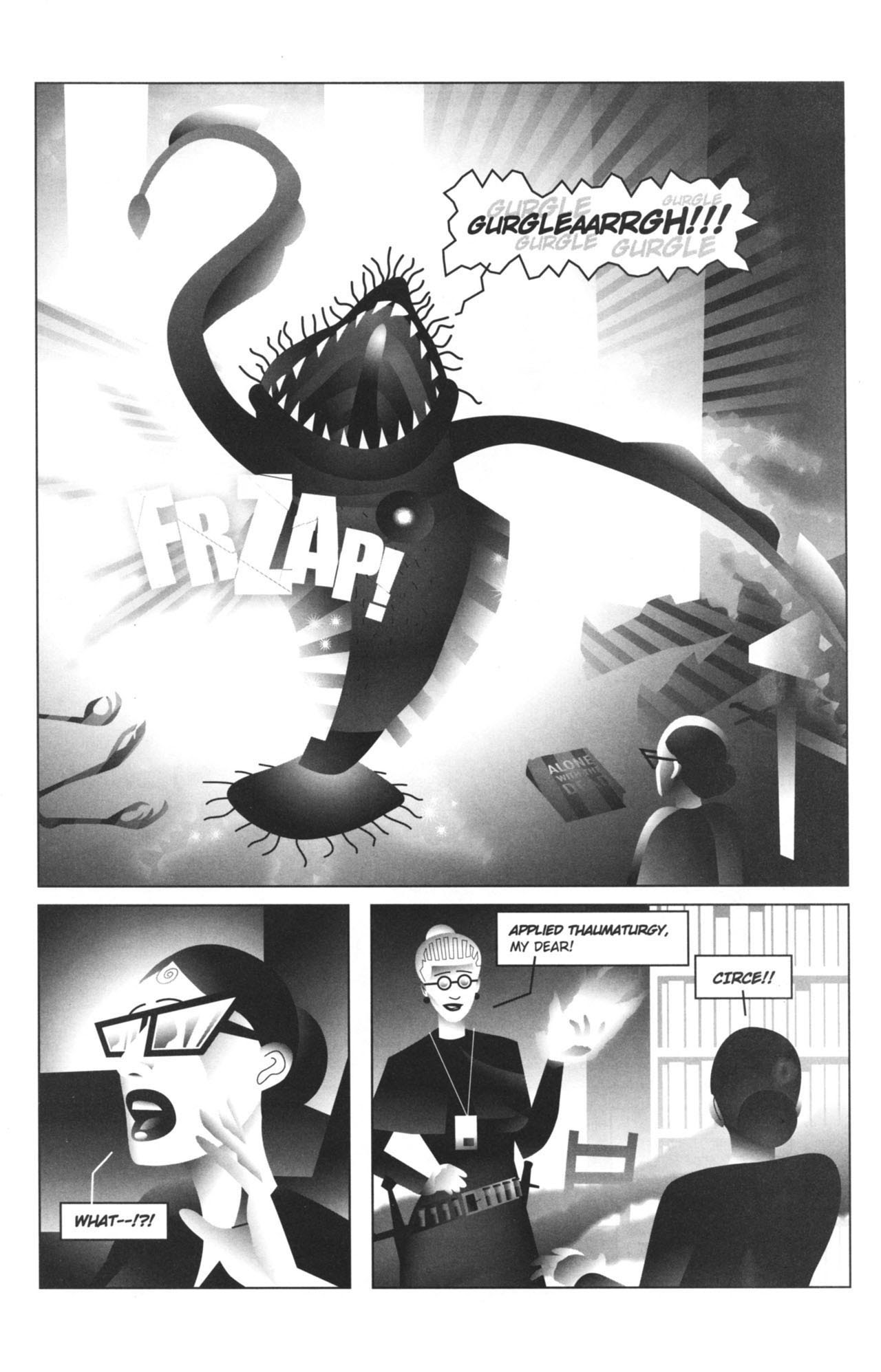 Read online Rex Libris comic -  Issue #8 - 16