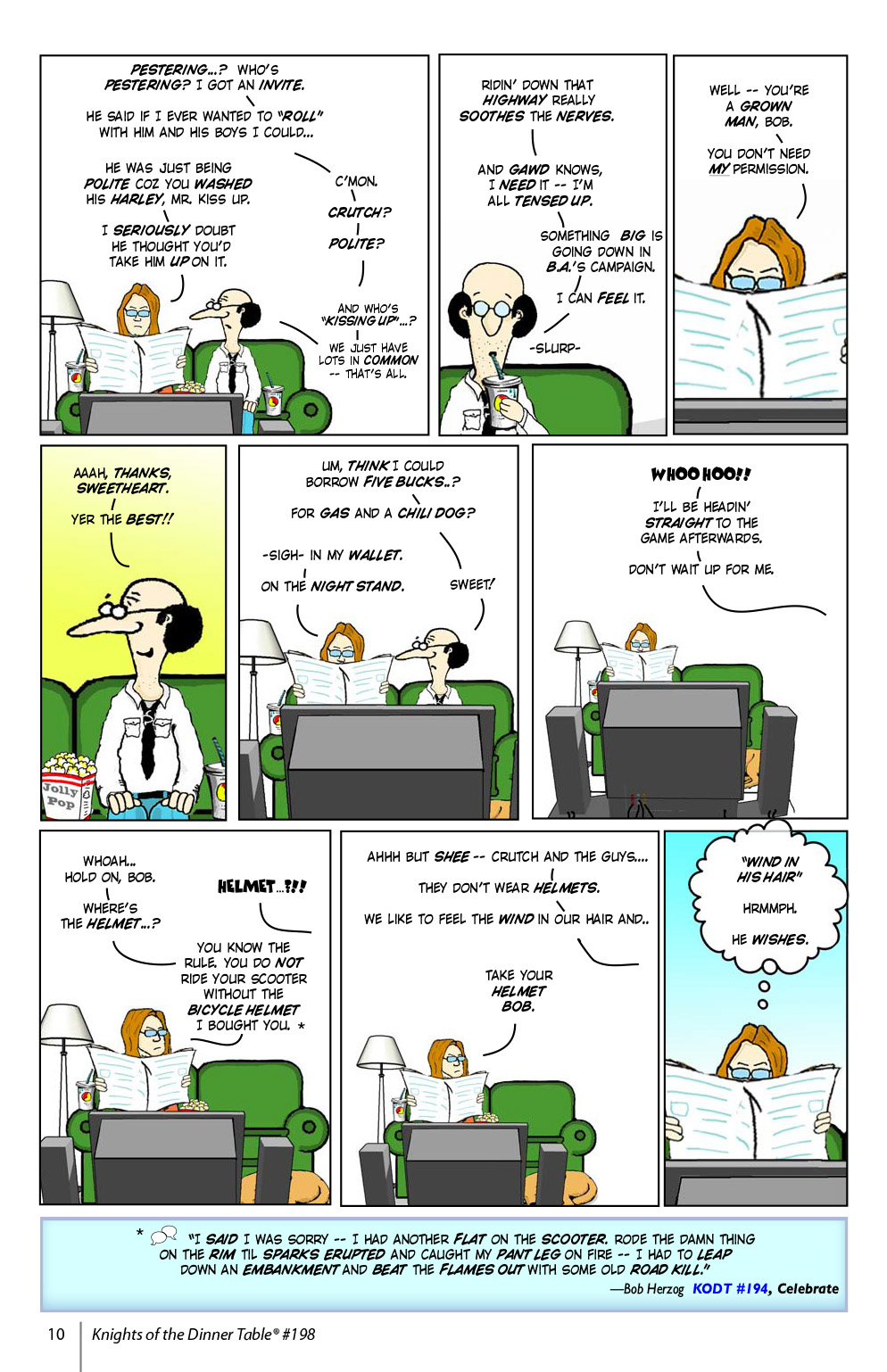 Read online Knights of the Dinner Table comic -  Issue #198 - 12
