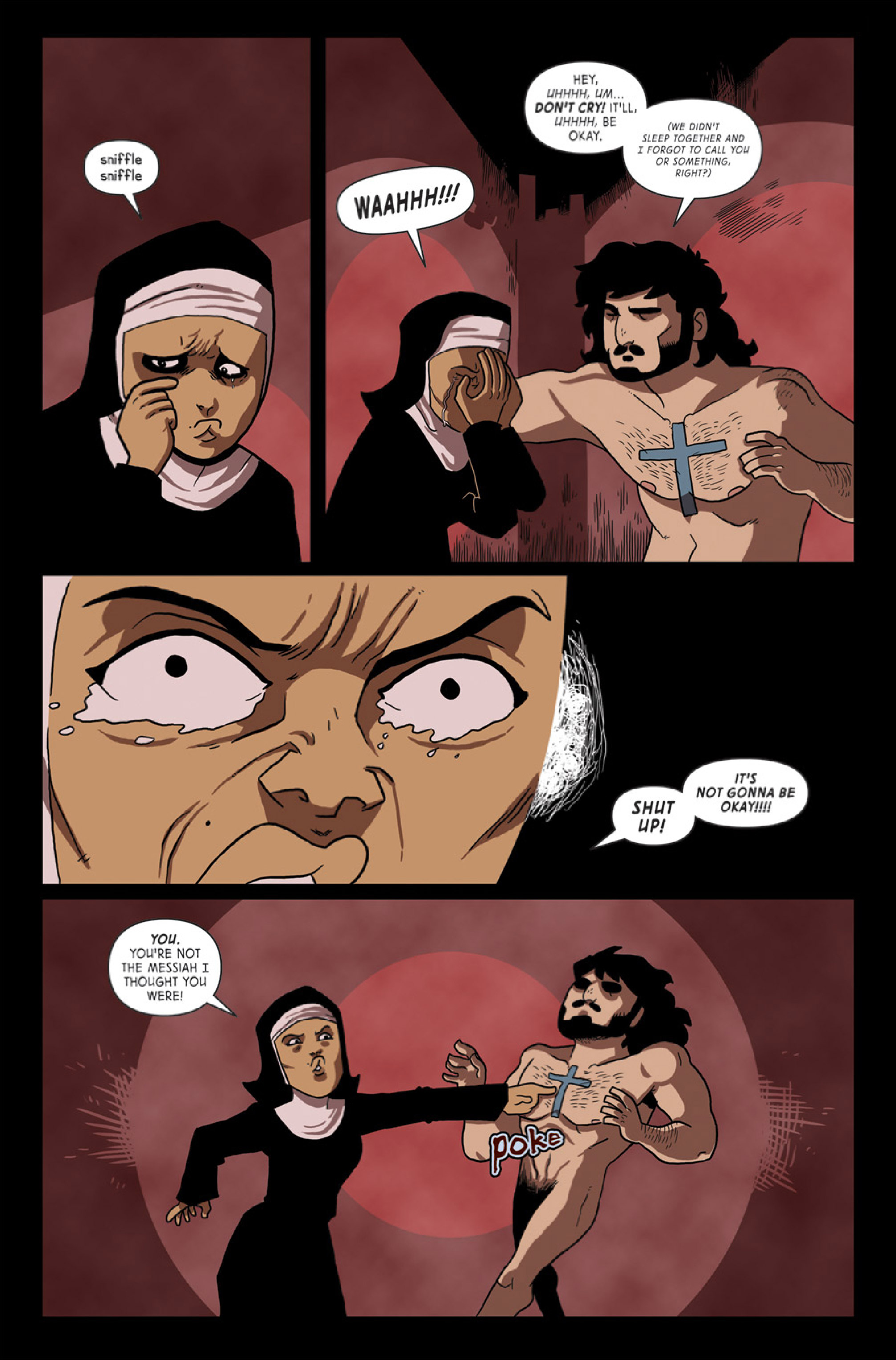 Read online Holy F*ck comic -  Issue #1 - 14