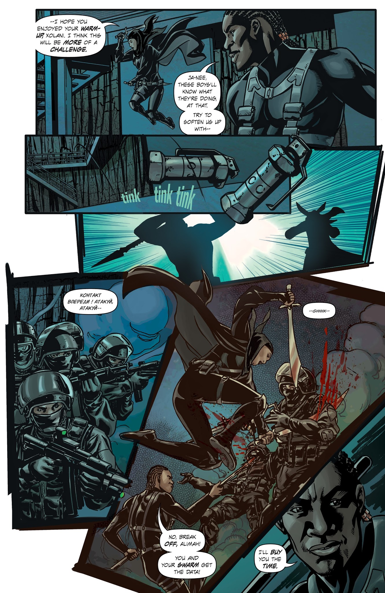 Read online Lazarus: X  66 comic -  Issue #4 - 16