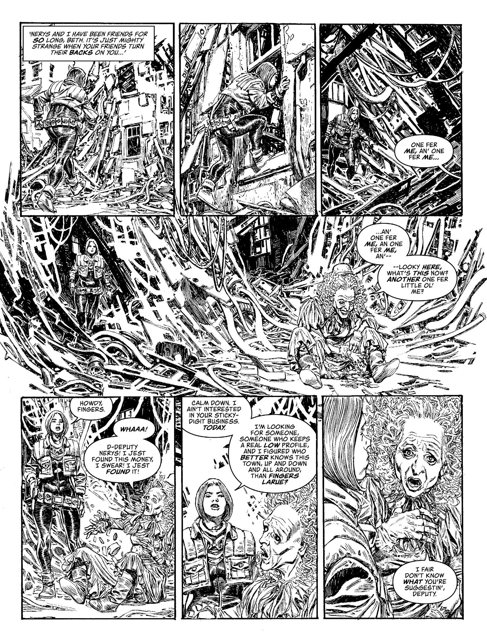 Read online Judge Dredd Megazine (Vol. 5) comic -  Issue #442 - 46