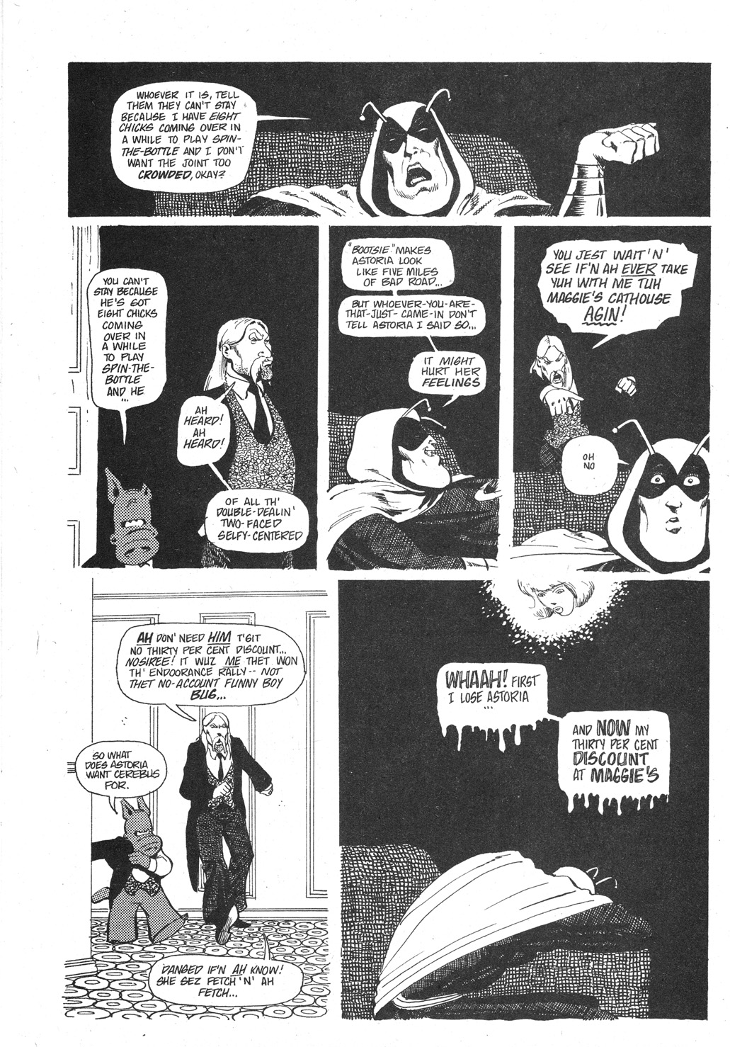 Read online Cerebus comic -  Issue #41 - 7