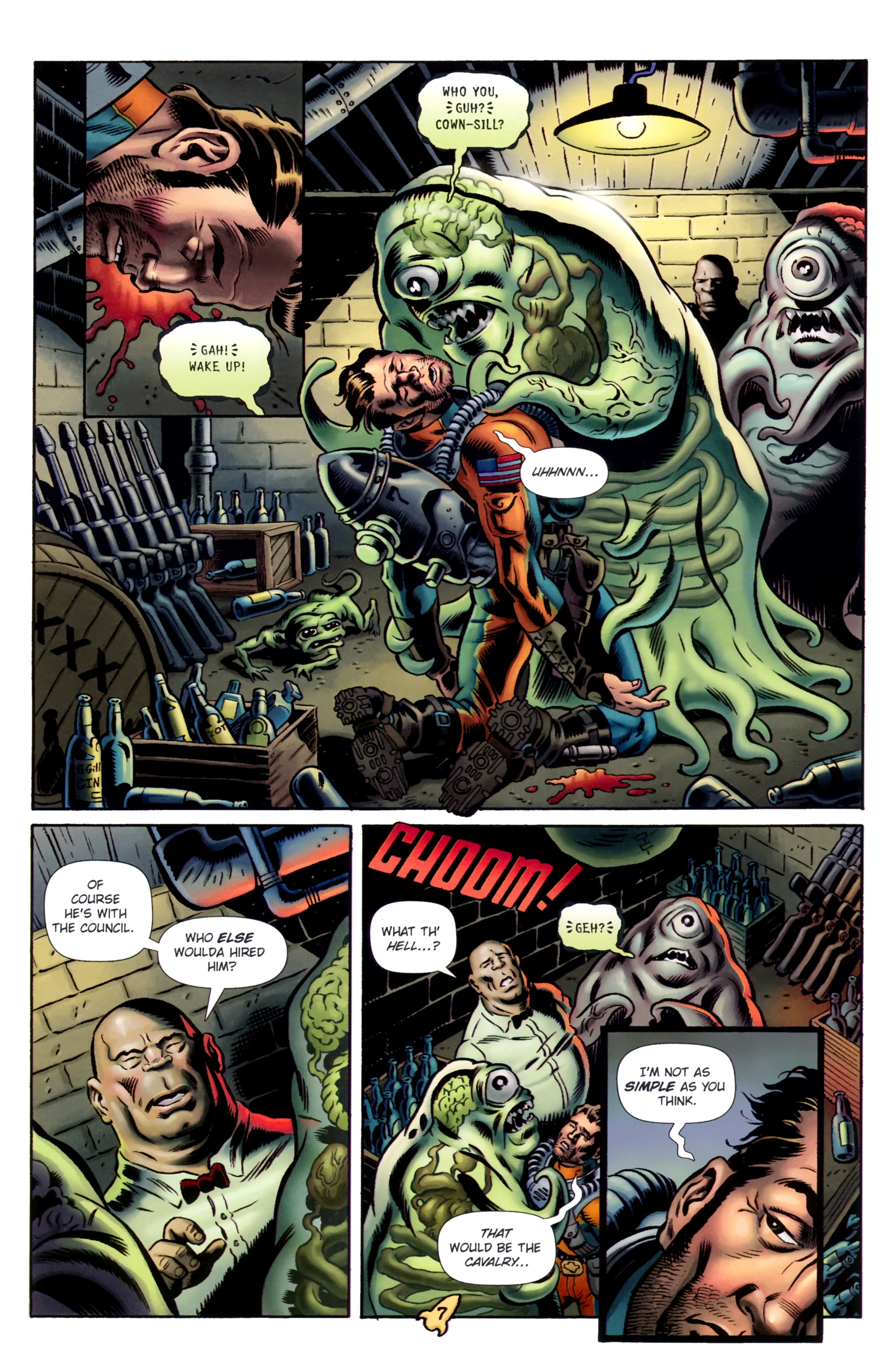 Read online Fear Agent comic -  Issue #22 - 31