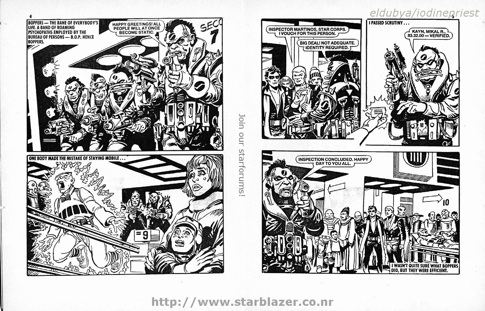 Read online Starblazer comic -  Issue #203 - 4