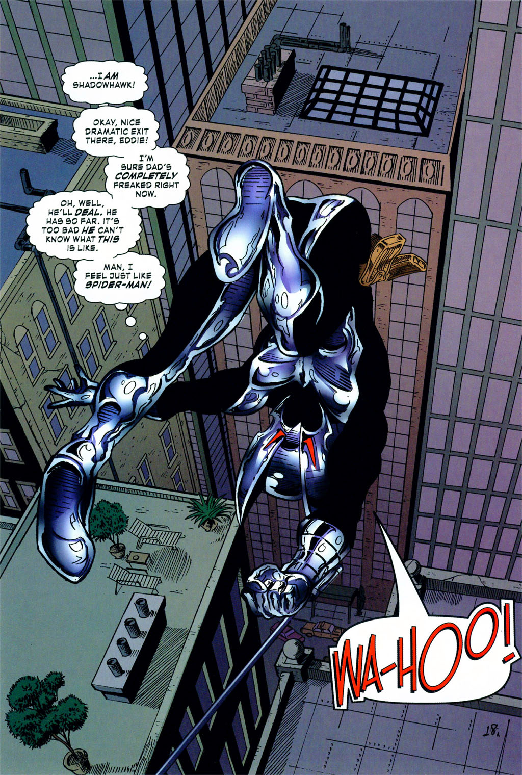 Read online The Return of Shadowhawk comic -  Issue # Full - 19