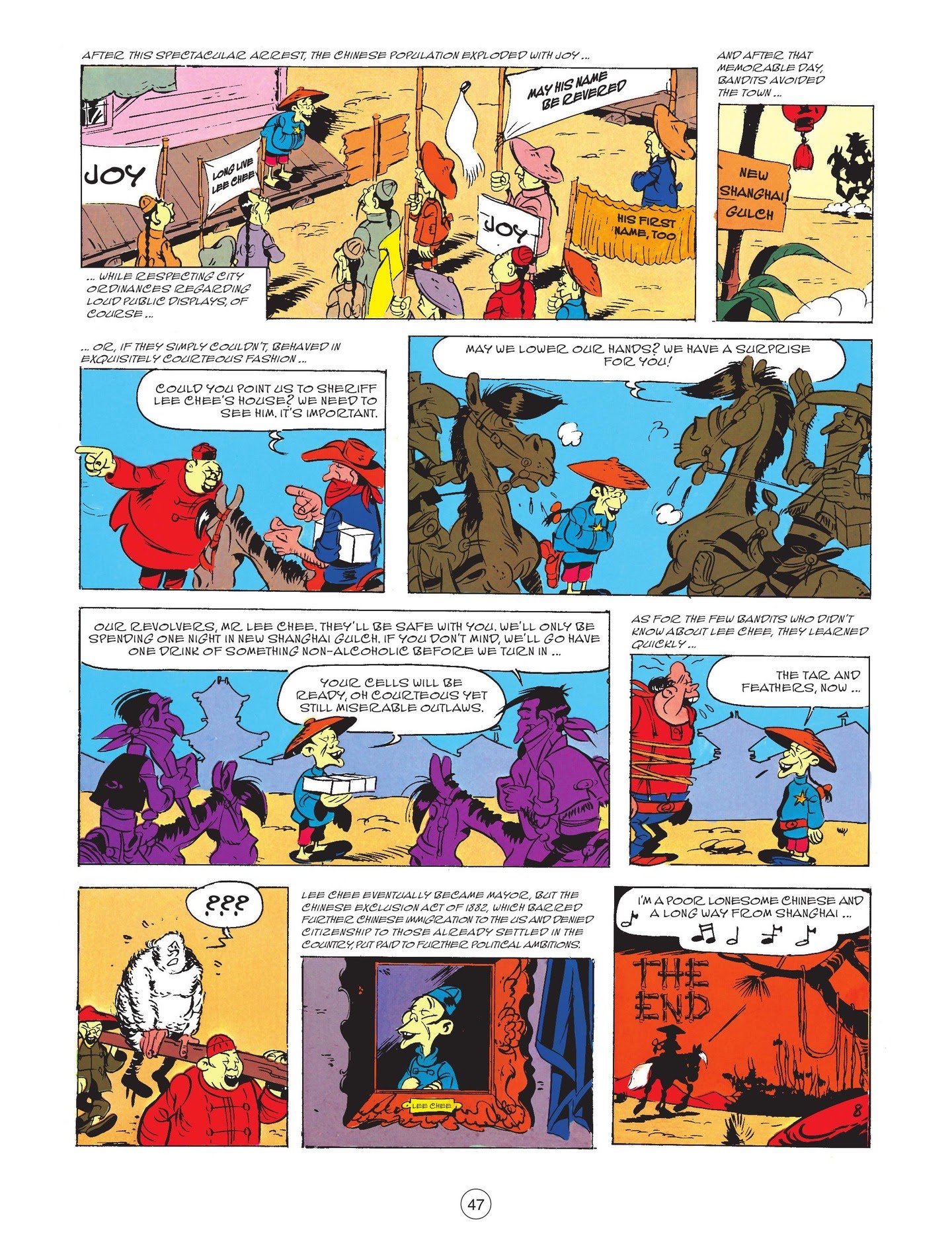 Read online A Lucky Luke Adventure comic -  Issue #81 - 49