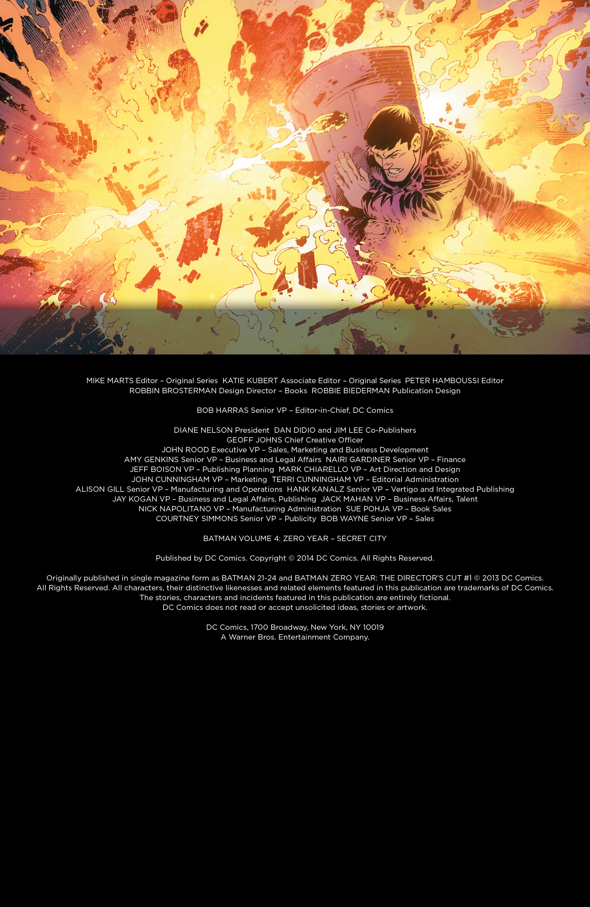 Read online Batman: Zero Year - Secret City comic -  Issue # TPB - 4