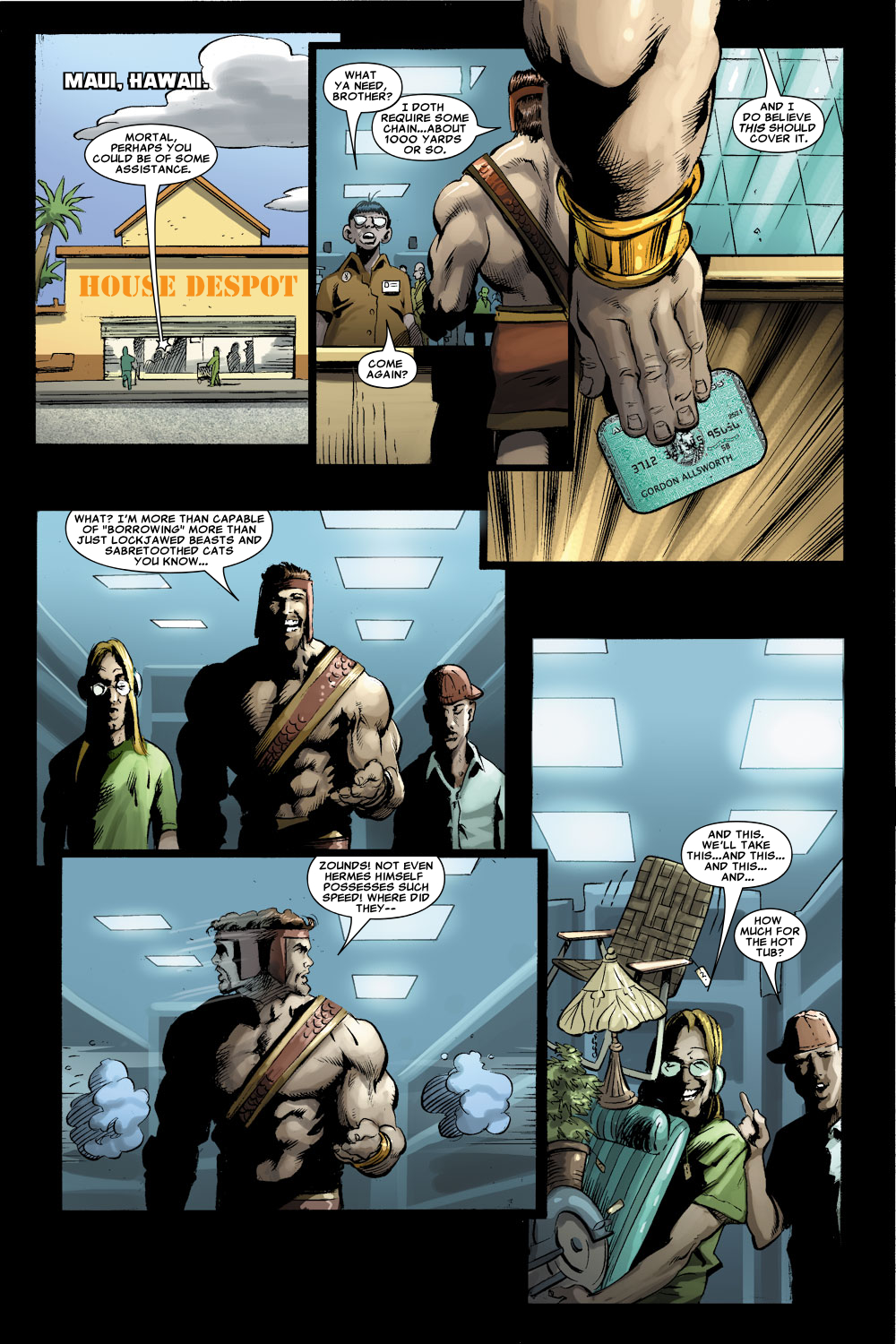 Read online Hercules (2005) comic -  Issue #4 - 9