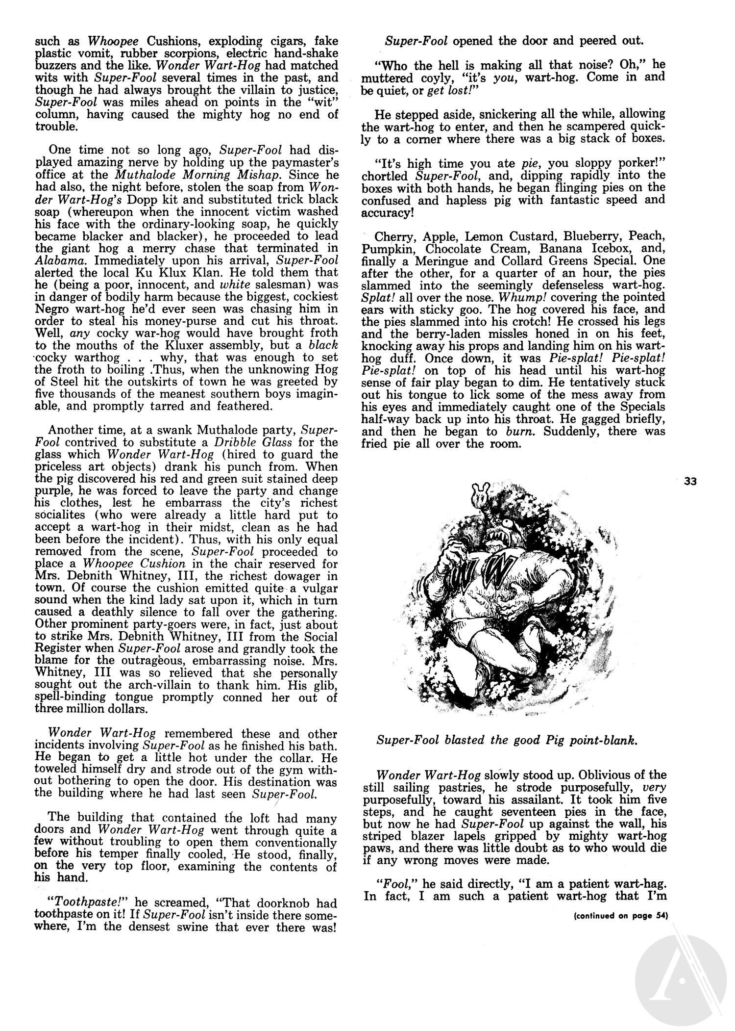 Read online Wonder Wart-Hog comic -  Issue #1 - 33