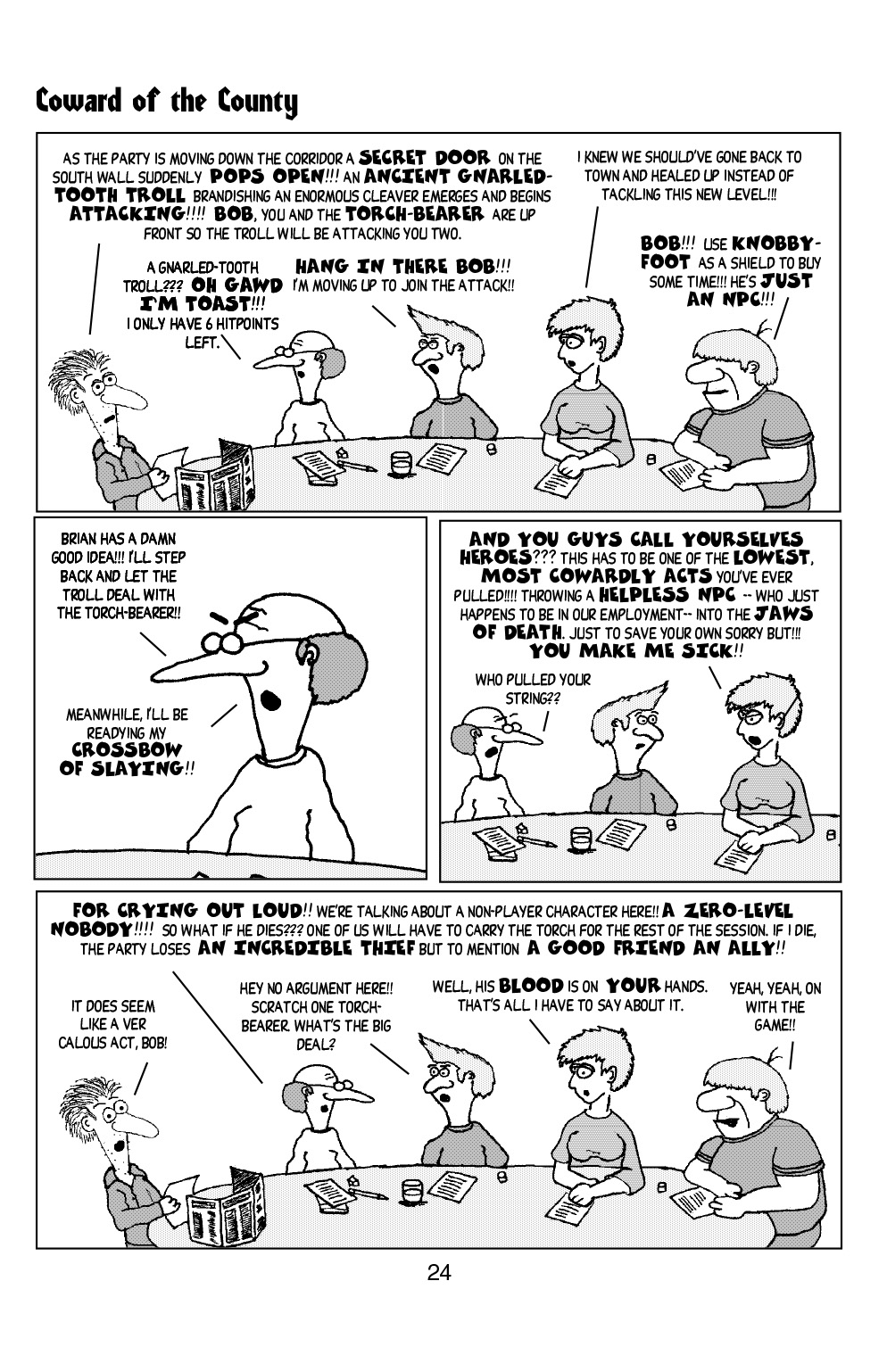 Read online Knights of the Dinner Table comic -  Issue #7 - 26