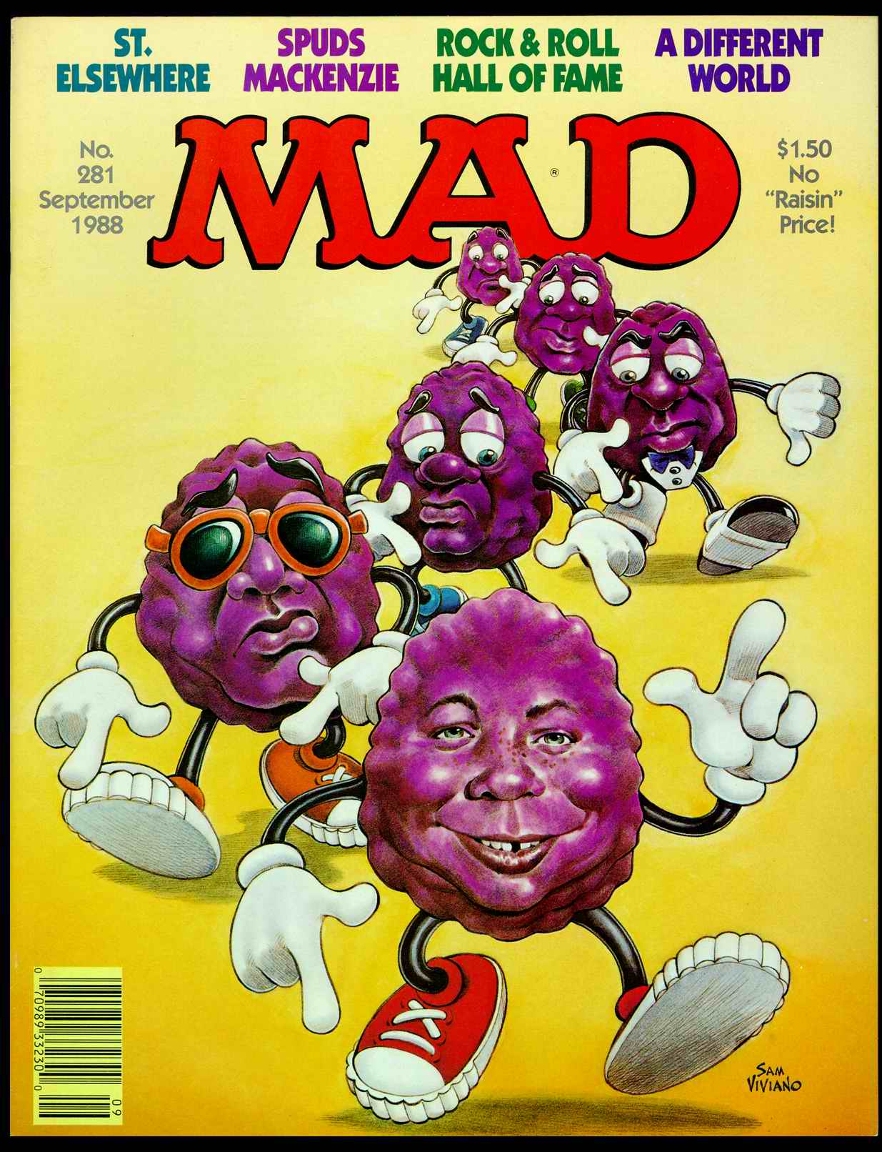 Read online MAD comic -  Issue #281 - 1