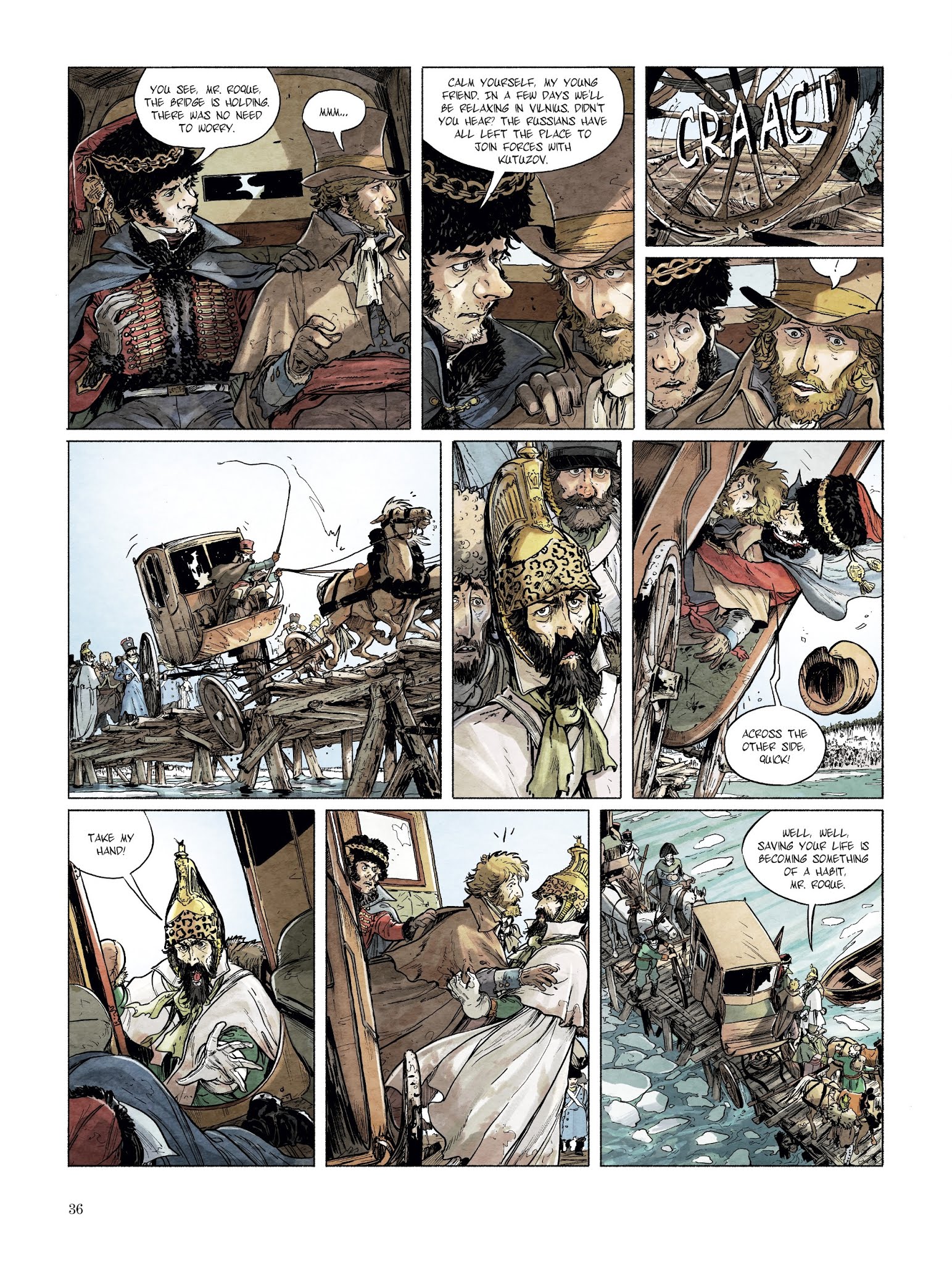 Read online Berezina comic -  Issue #3 - 38