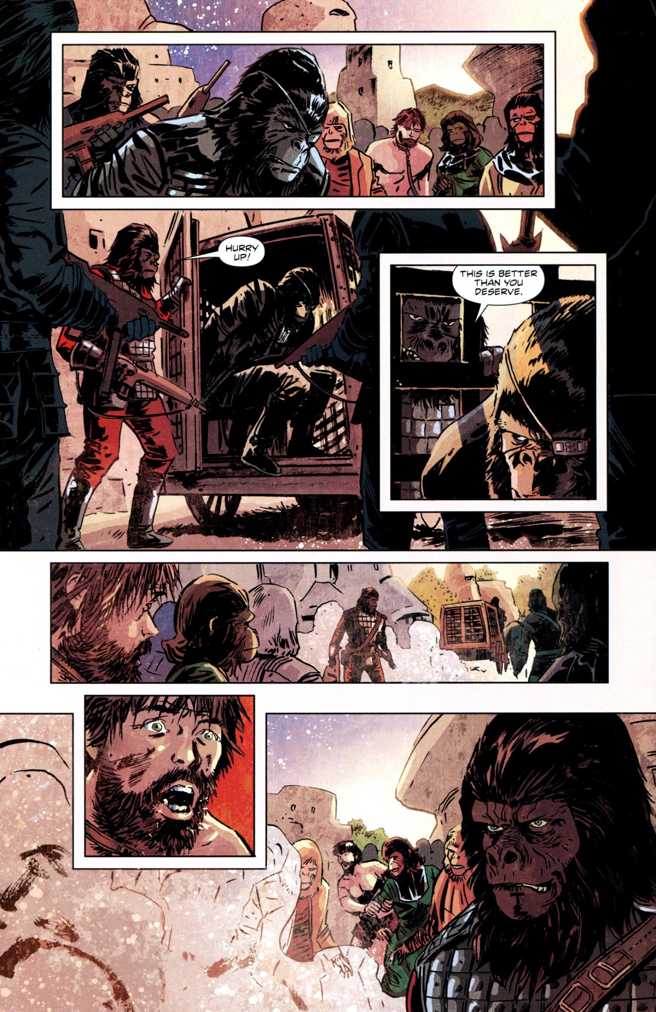 Read online Betrayal of the Planet of the Apes comic -  Issue #2 - 13