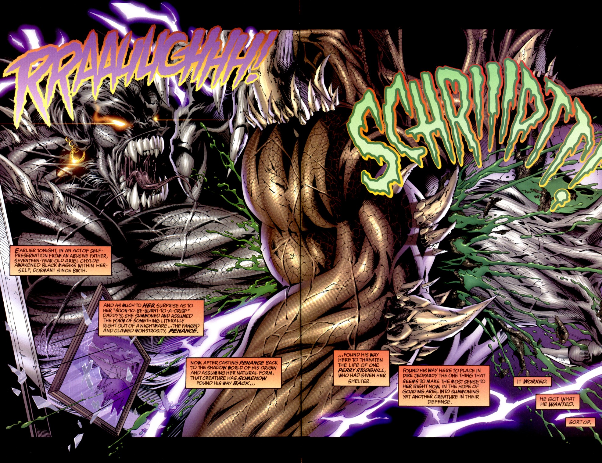 Read online Darkchylde comic -  Issue #3 - 4