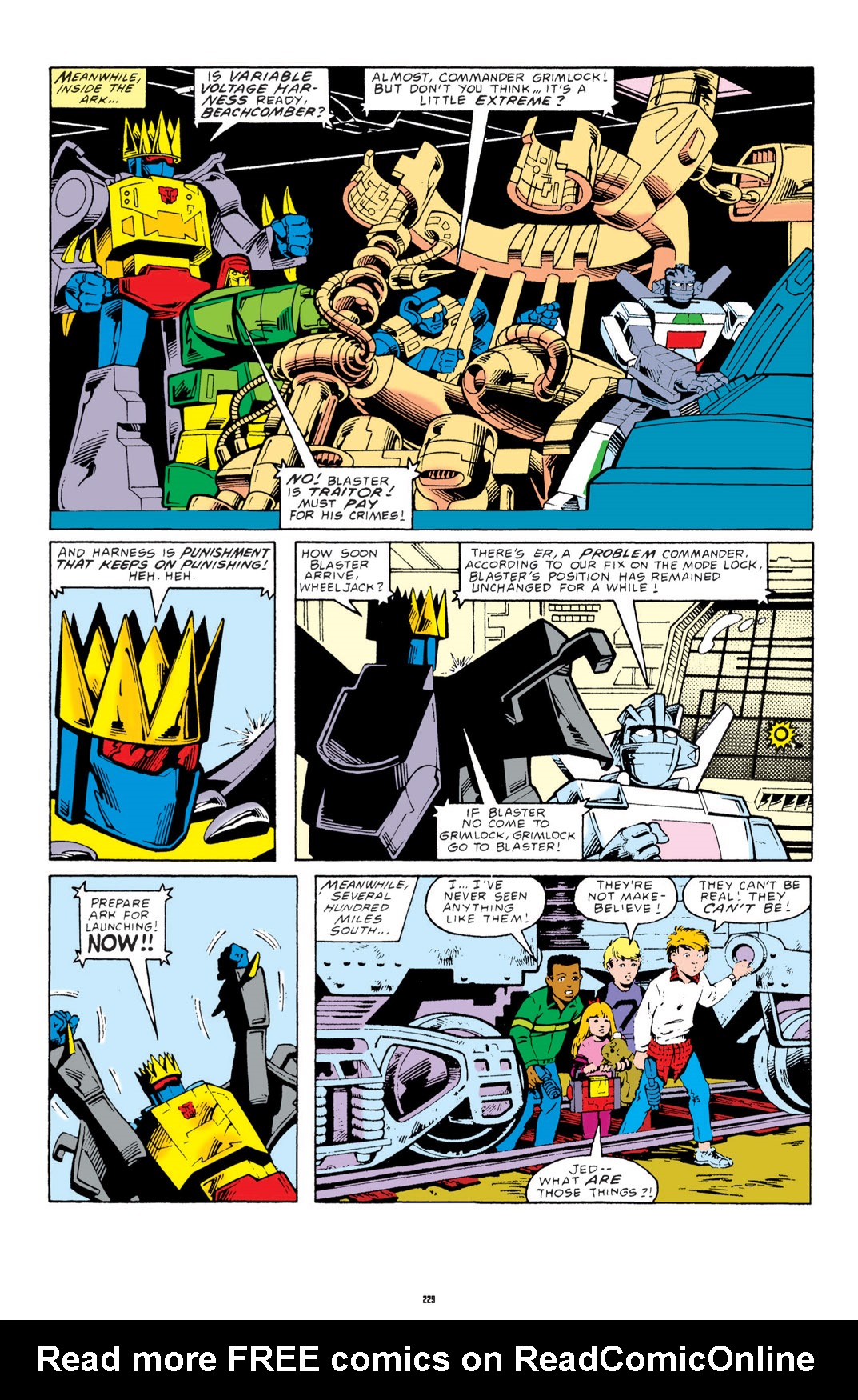 Read online The Transformers Classics comic -  Issue # TPB 3 - 230