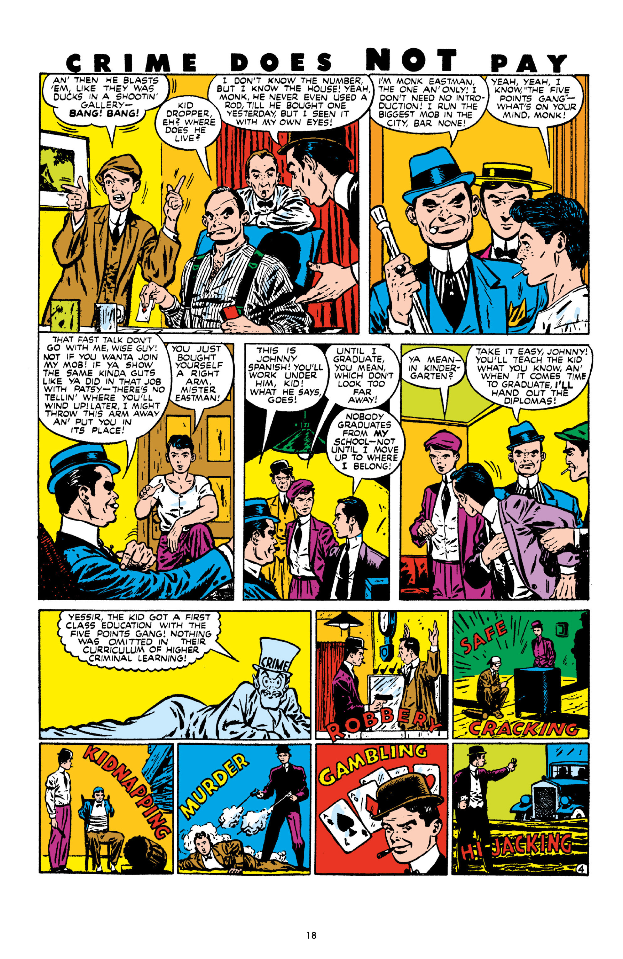 Read online Crime Does Not Pay Archives comic -  Issue # TPB 10 (Part 1) - 20