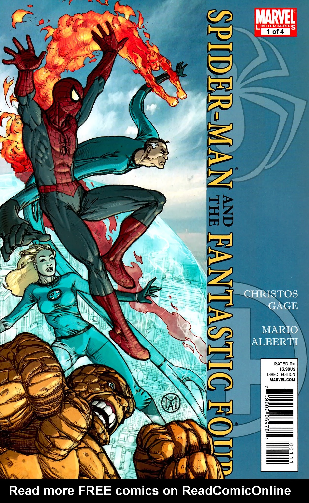 Read online Spider-Man/Fantastic Four comic -  Issue #1 - 1