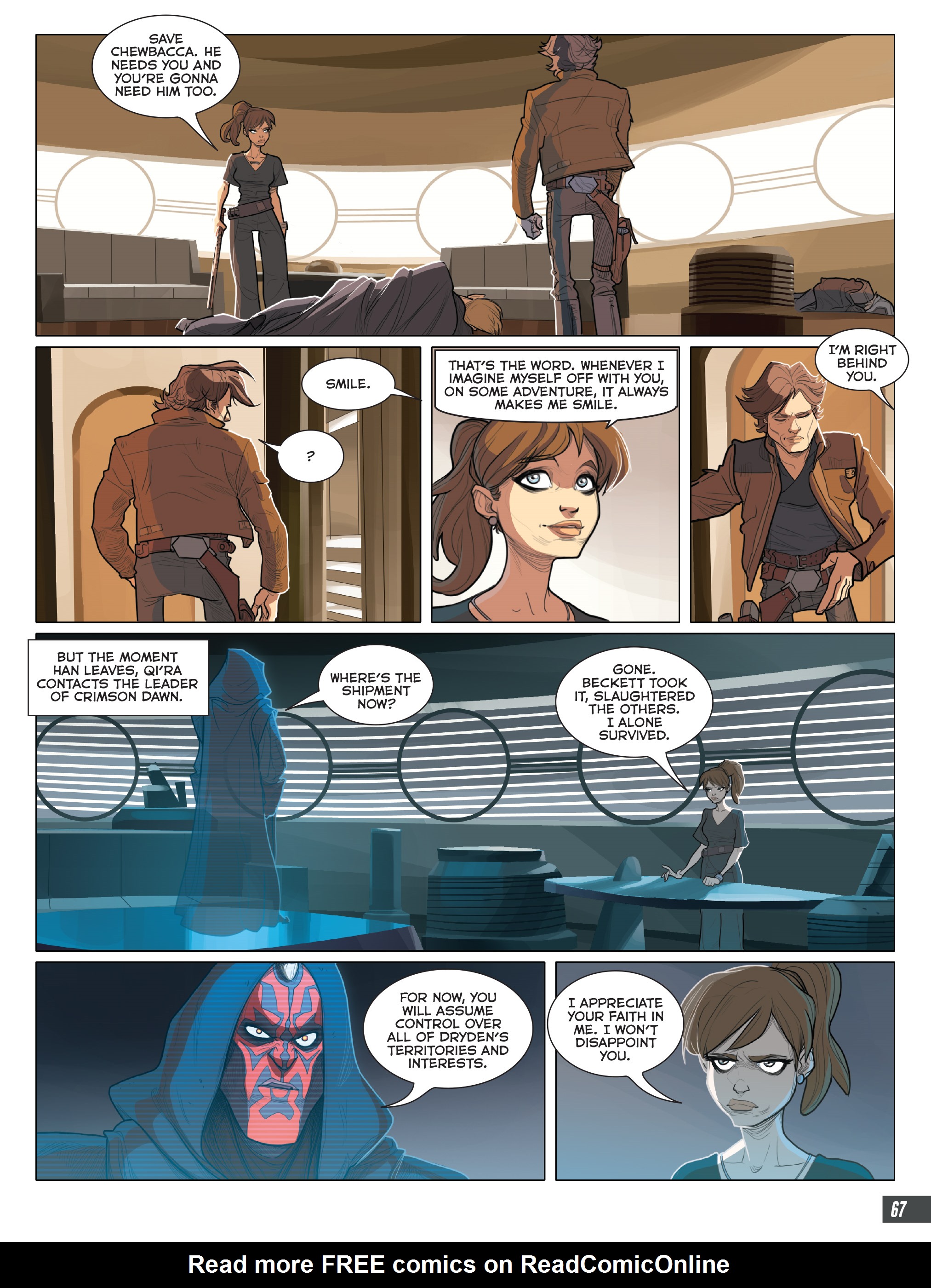 Read online Star Wars: Solo Graphic Novel Adaptation comic -  Issue # TPB - 66