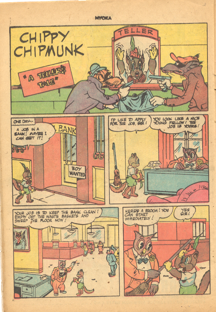 Read online Nyoka the Jungle Girl (1945) comic -  Issue #20 - 22