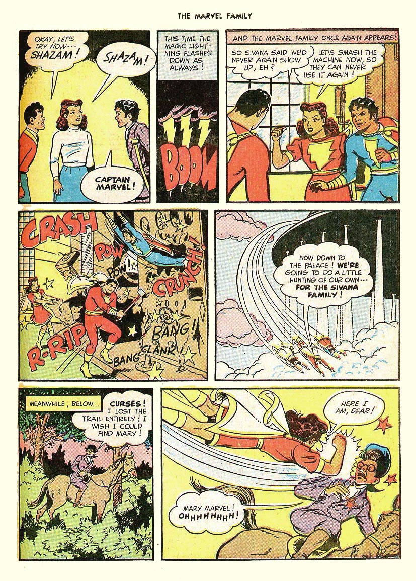 Read online The Marvel Family comic -  Issue #10 - 47
