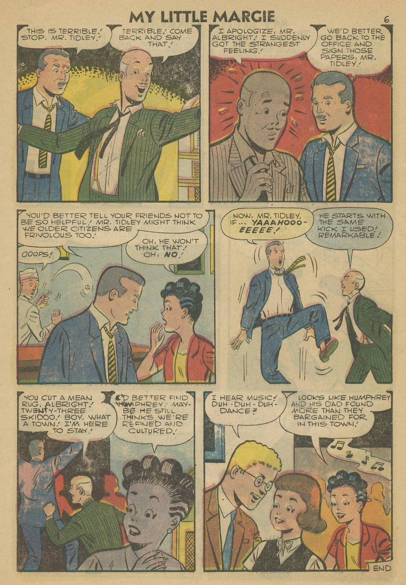 Read online My Little Margie (1954) comic -  Issue #16 - 8