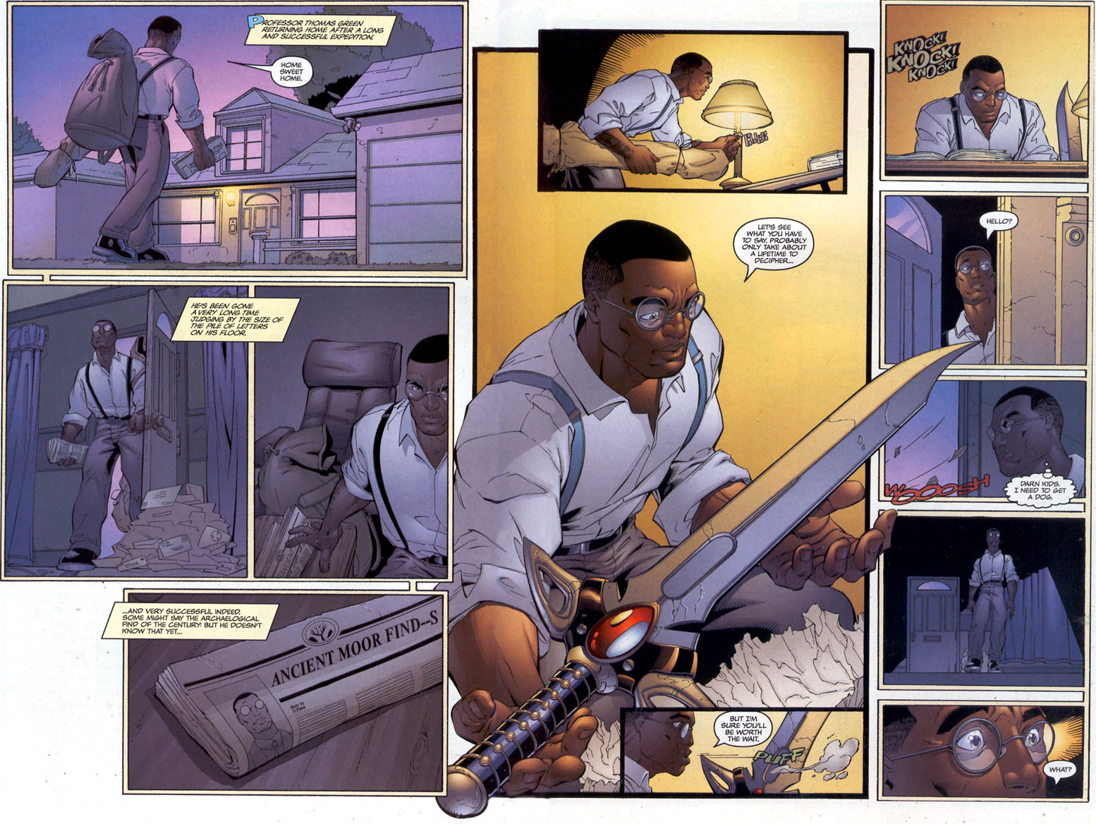 Read online The Nine Rings of Wu-Tang comic -  Issue #1 - 4